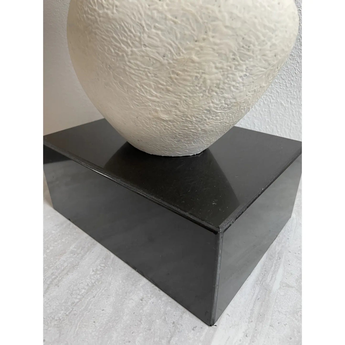 Vintage Abstract Modernist Form Fiberglass Resin Sculpture