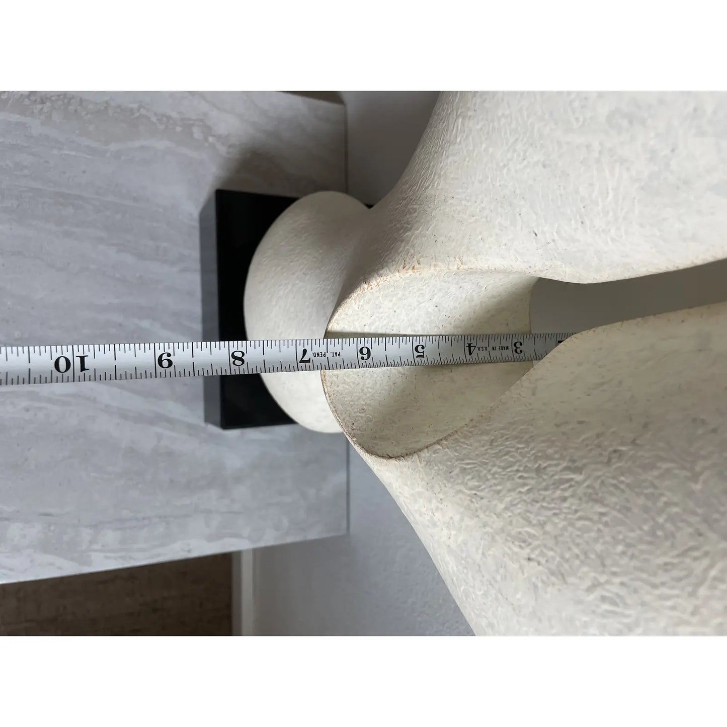 Vintage Abstract Modernist Form Fiberglass Resin Sculpture