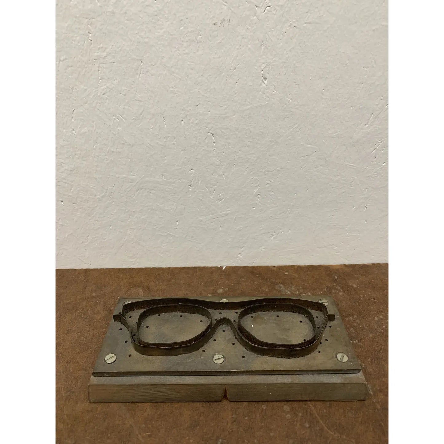 Vintage Industrial 1940’s French Eyeglass Mold