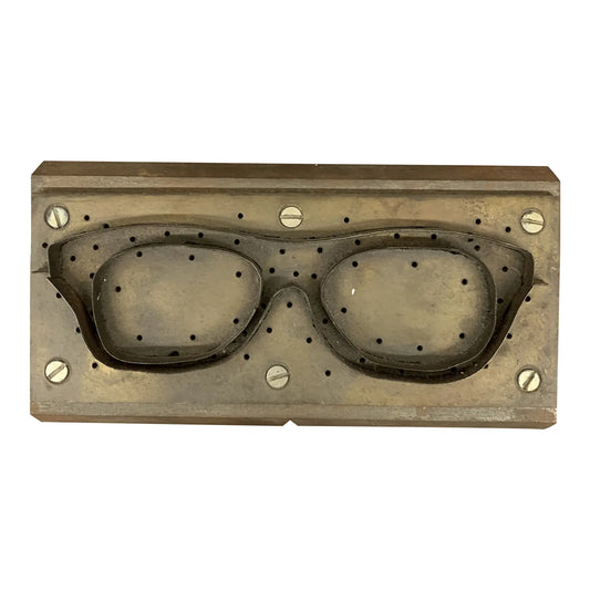 Vintage Industrial 1940’s French Eyeglass Mold