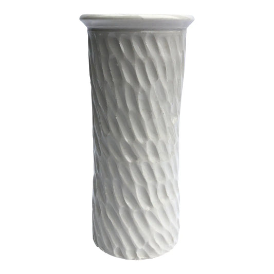 Vintage Mid 20th Century Boho Ceramic Artist Made Sculptural Vase