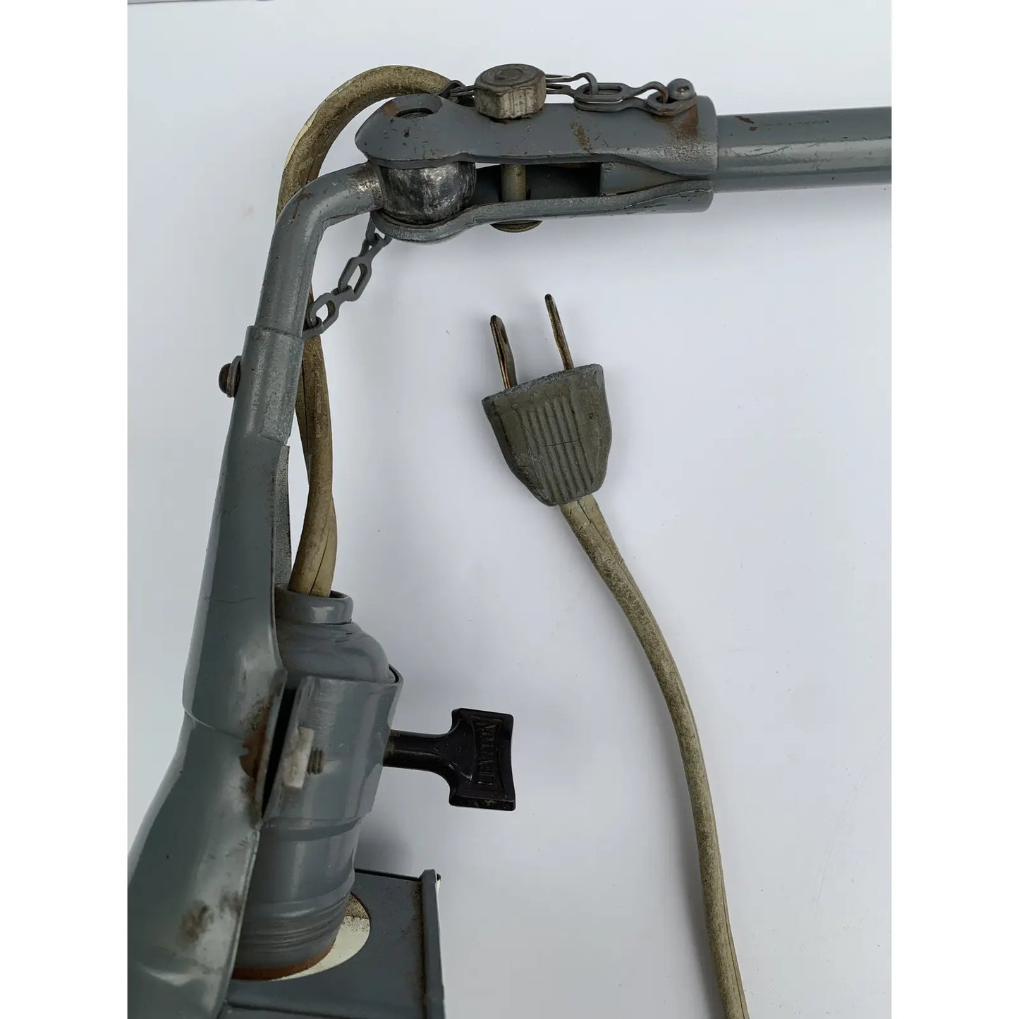 Vintage Mid 20th Century Industrial Articulating Lamp