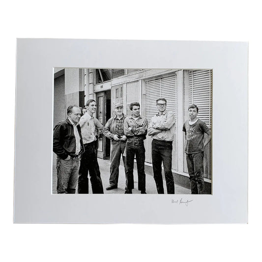 Vintage Signed Protest Photograph by Howard Harawitz