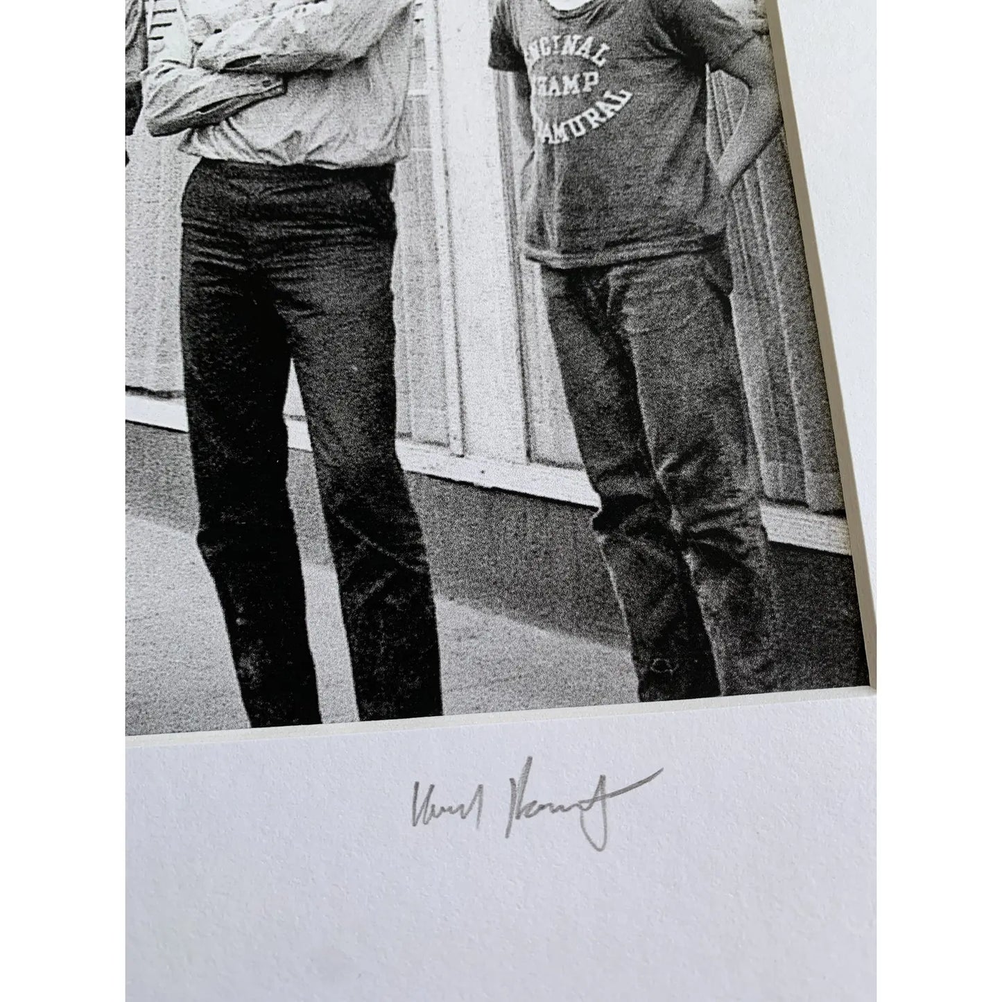 Vintage Signed Protest Photograph by Howard Harawitz