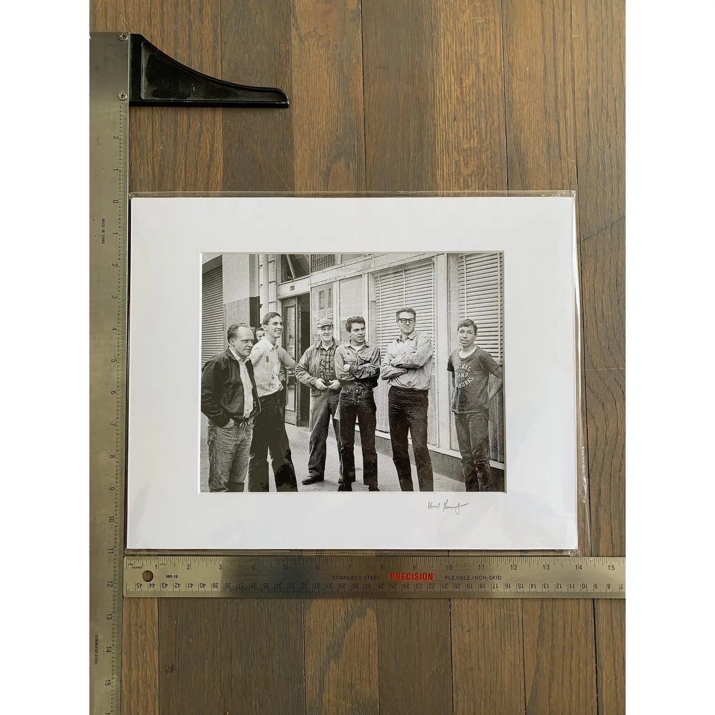 Vintage Signed Protest Photograph by Howard Harawitz