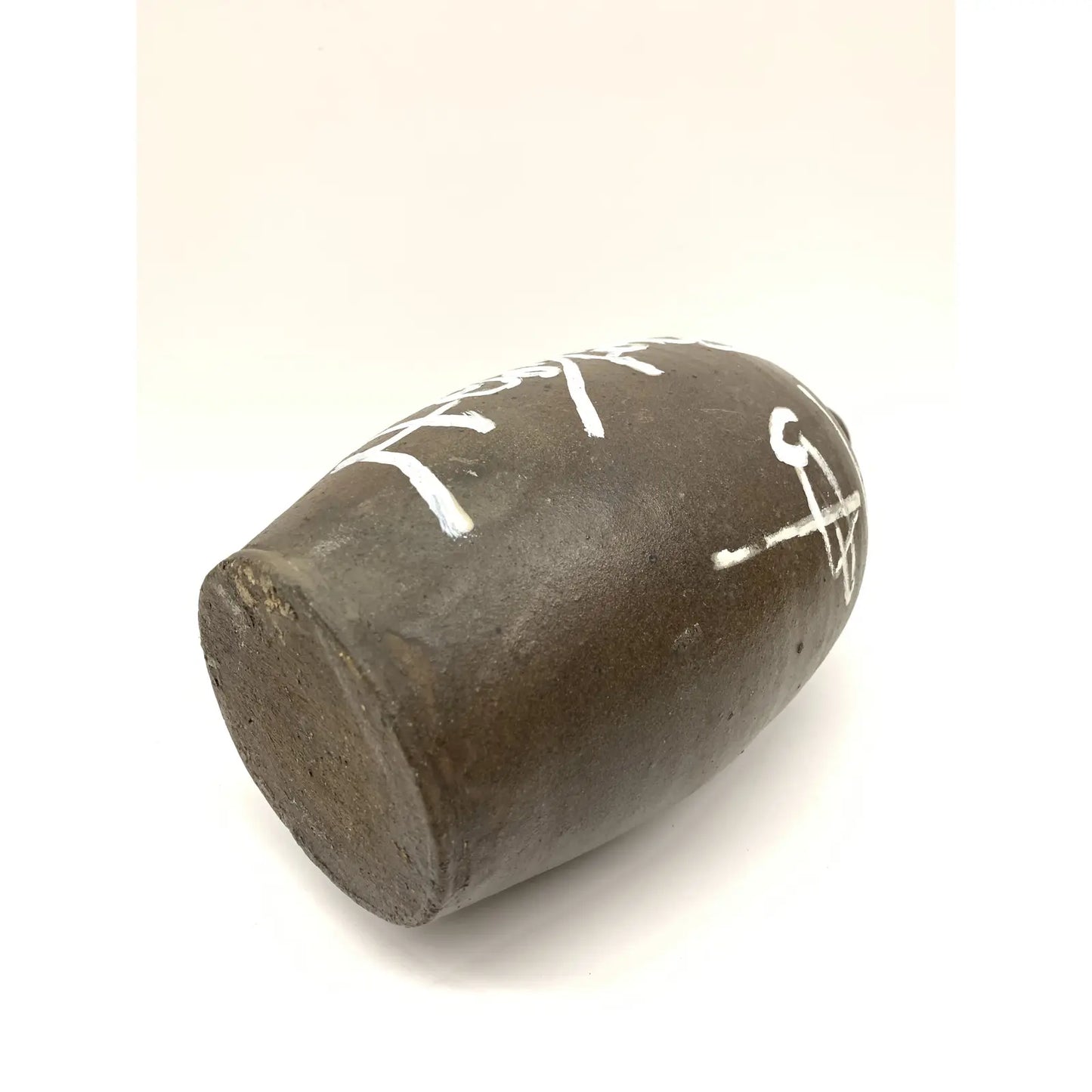 Vintage Stoneware Ceramic Sake Bottle