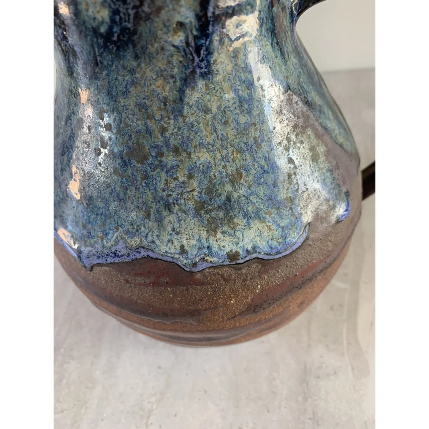 Vintage Studio Ceramic Glazed Pitcher