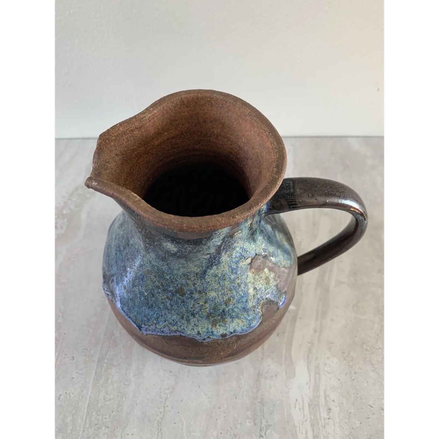 Vintage Studio Ceramic Glazed Pitcher