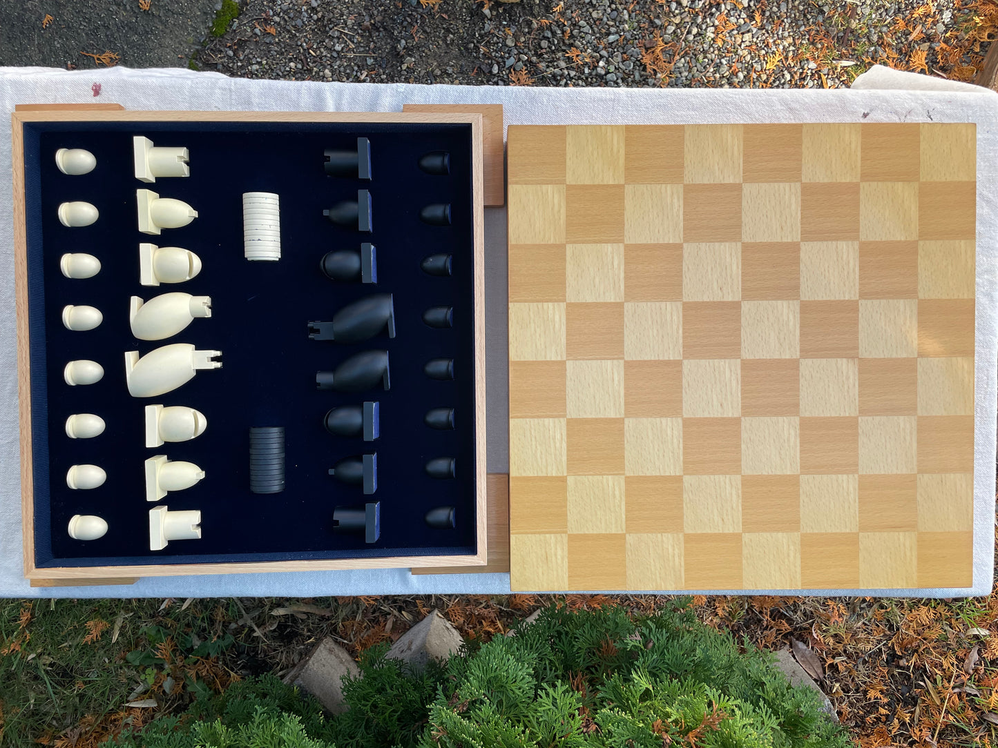 Michael Graves Postmodern Chess and Checkers Set