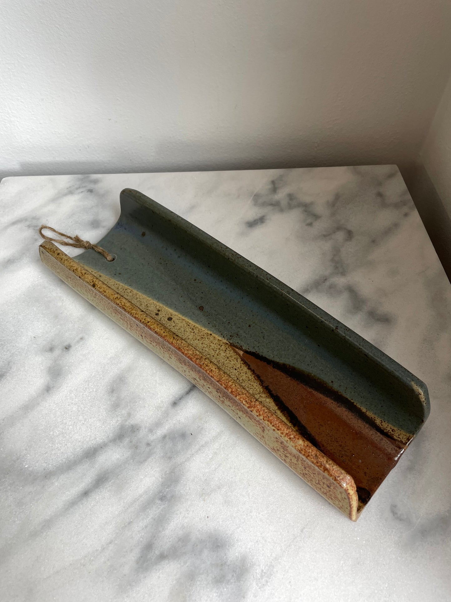 Mid 20th Century Studio Ceramic Baguette Bread Form