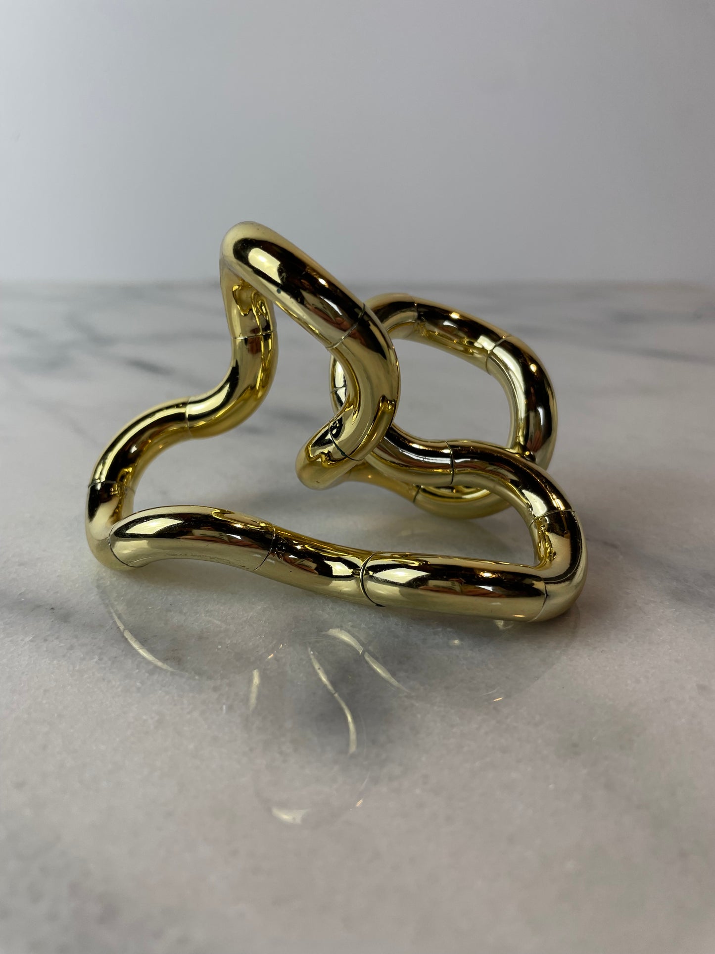 Richard X. Zawitz Mini Tangle Sculpture in Gold