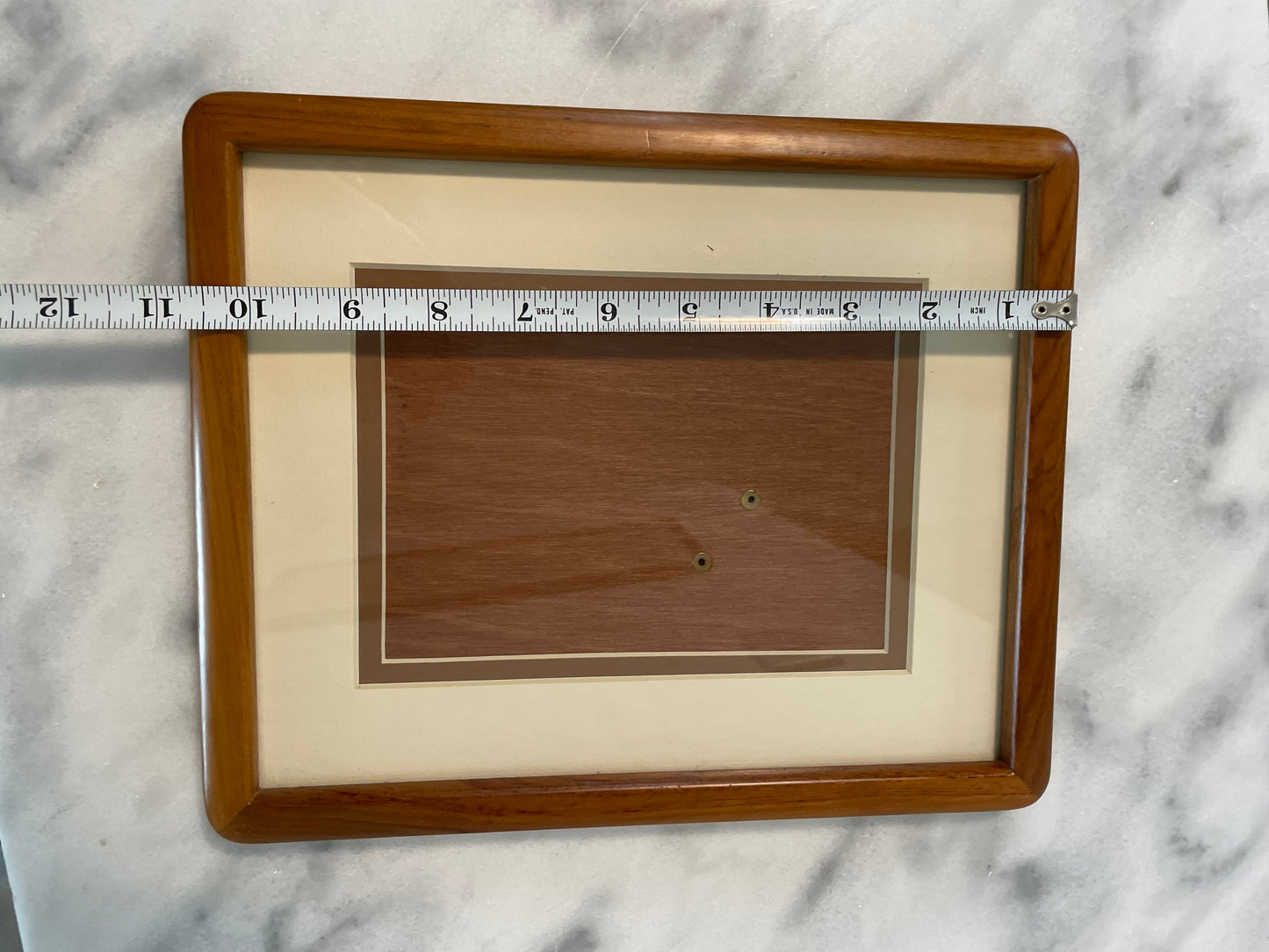 Vintage Danish Modern Style Teak Wood Picture Frame