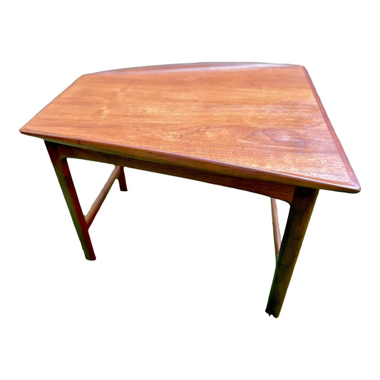 1960s Mid-Century Danish Modern Folke Ohlsson Corner Side Table for Dux