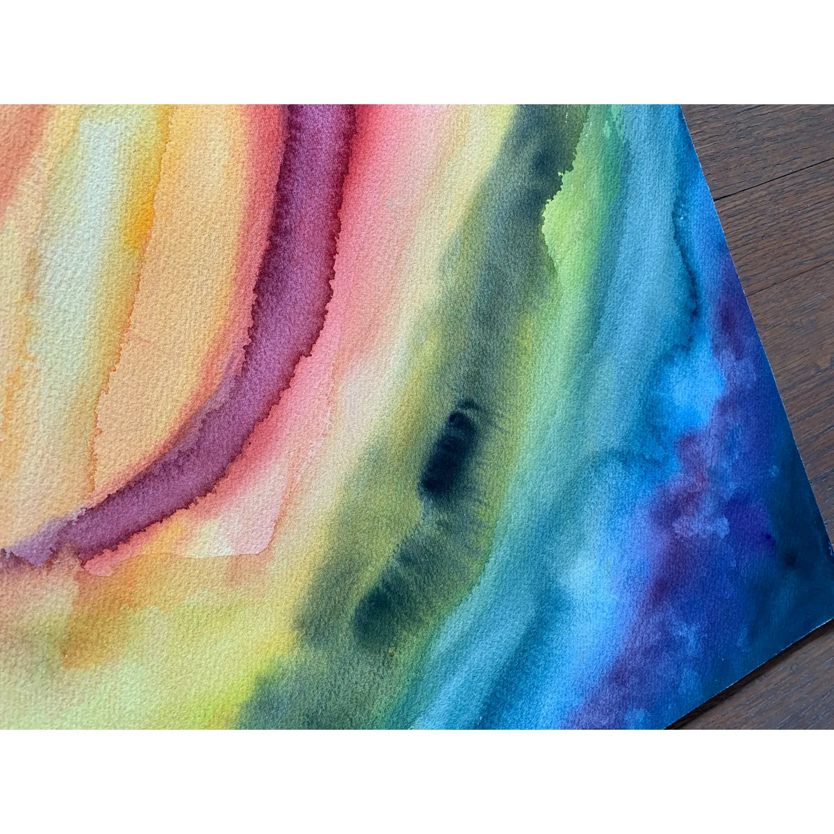 1981 Postmodern Abstract Painting by Frealon Norden Bibbins