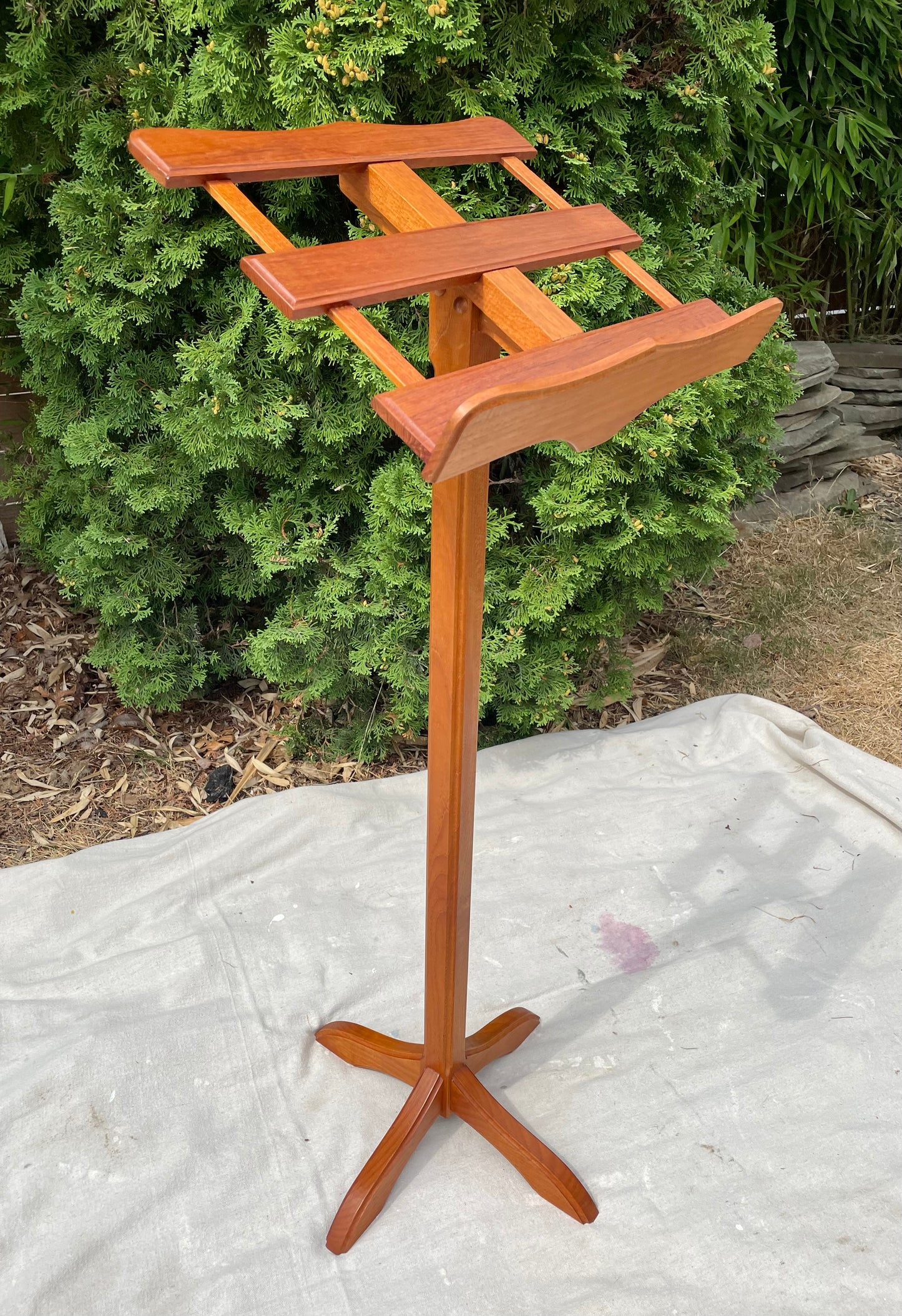 Vintage Danish Modern Style Teak Music Stand