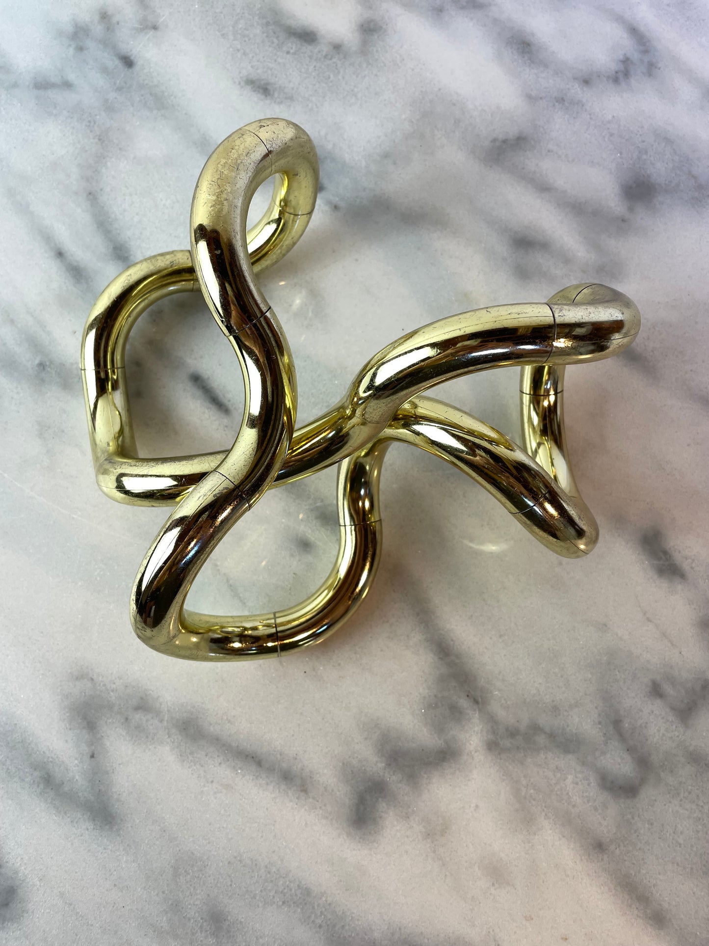 Richard Zawitz Brass Tangle Sculpture