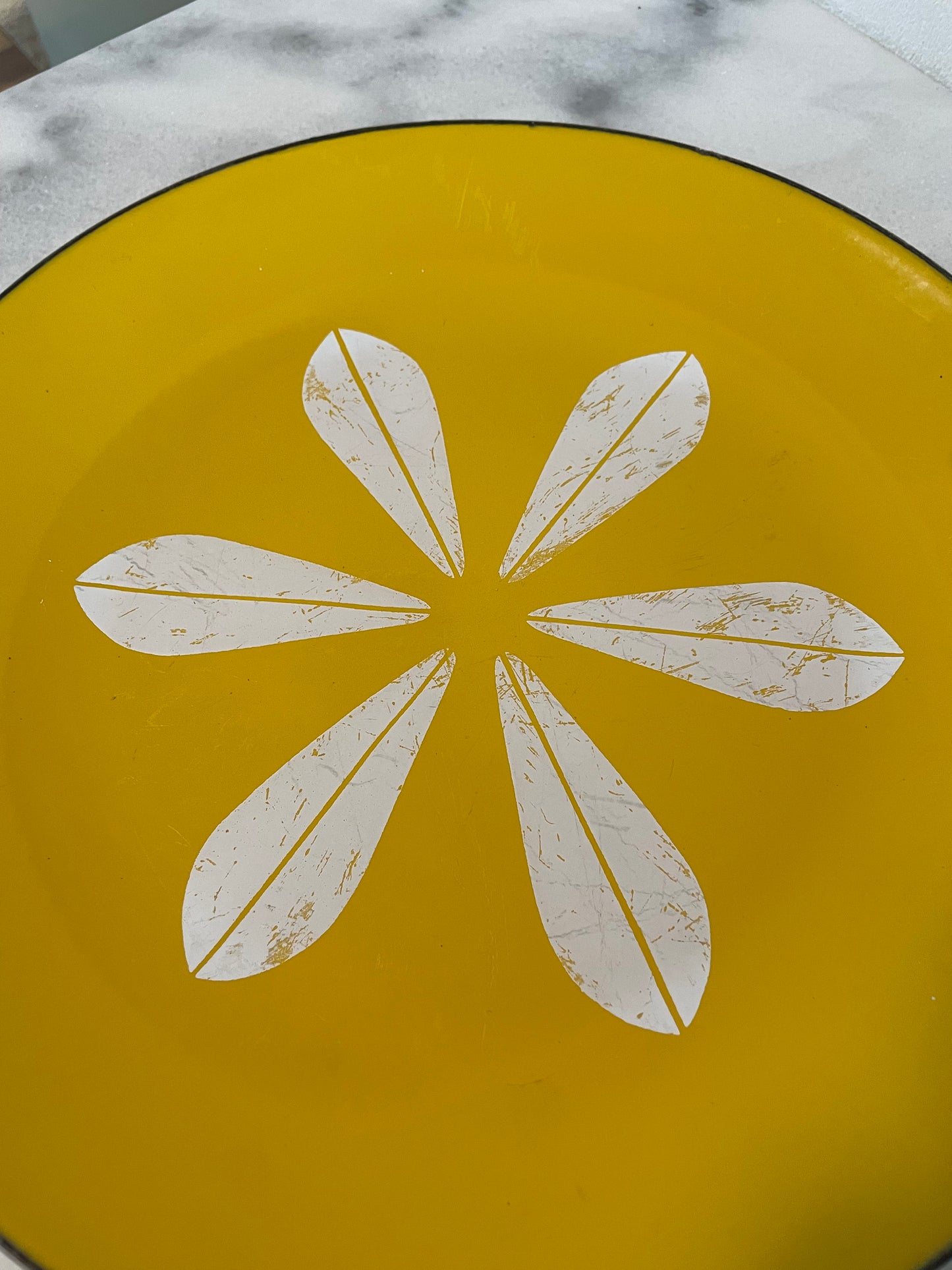 Cathrineholm Yellow Lotus Platter Plate Norway