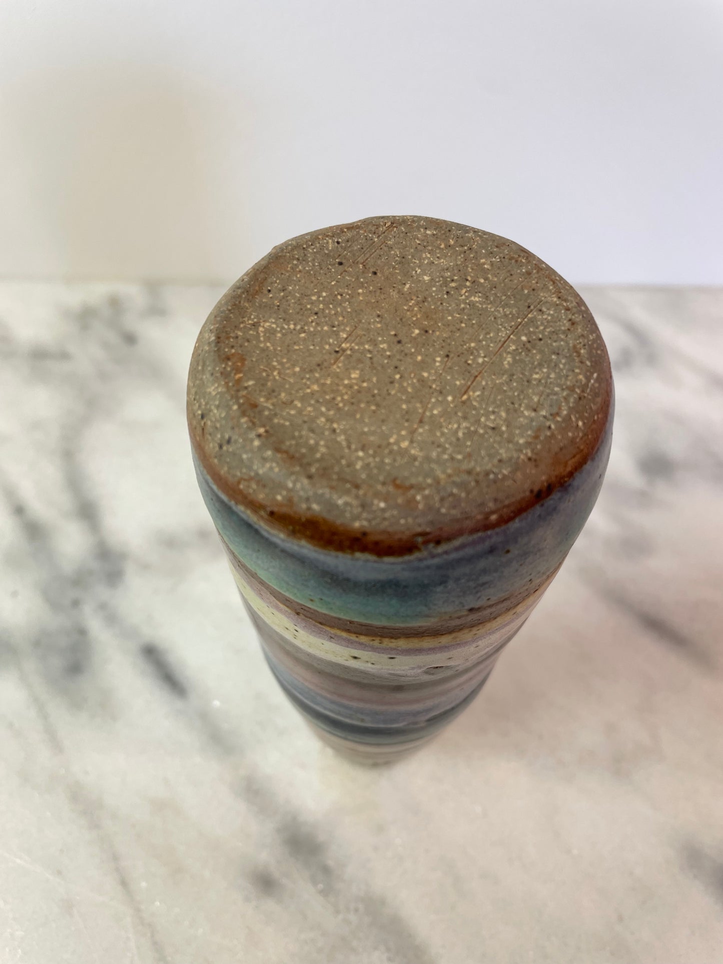 Vintage Studio Ceramic Bottle Form Olive Oil Cruet