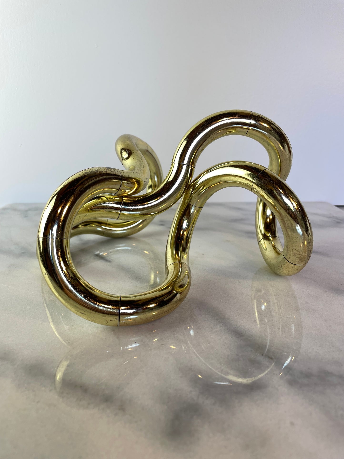 Richard Zawitz Brass Tangle Sculpture