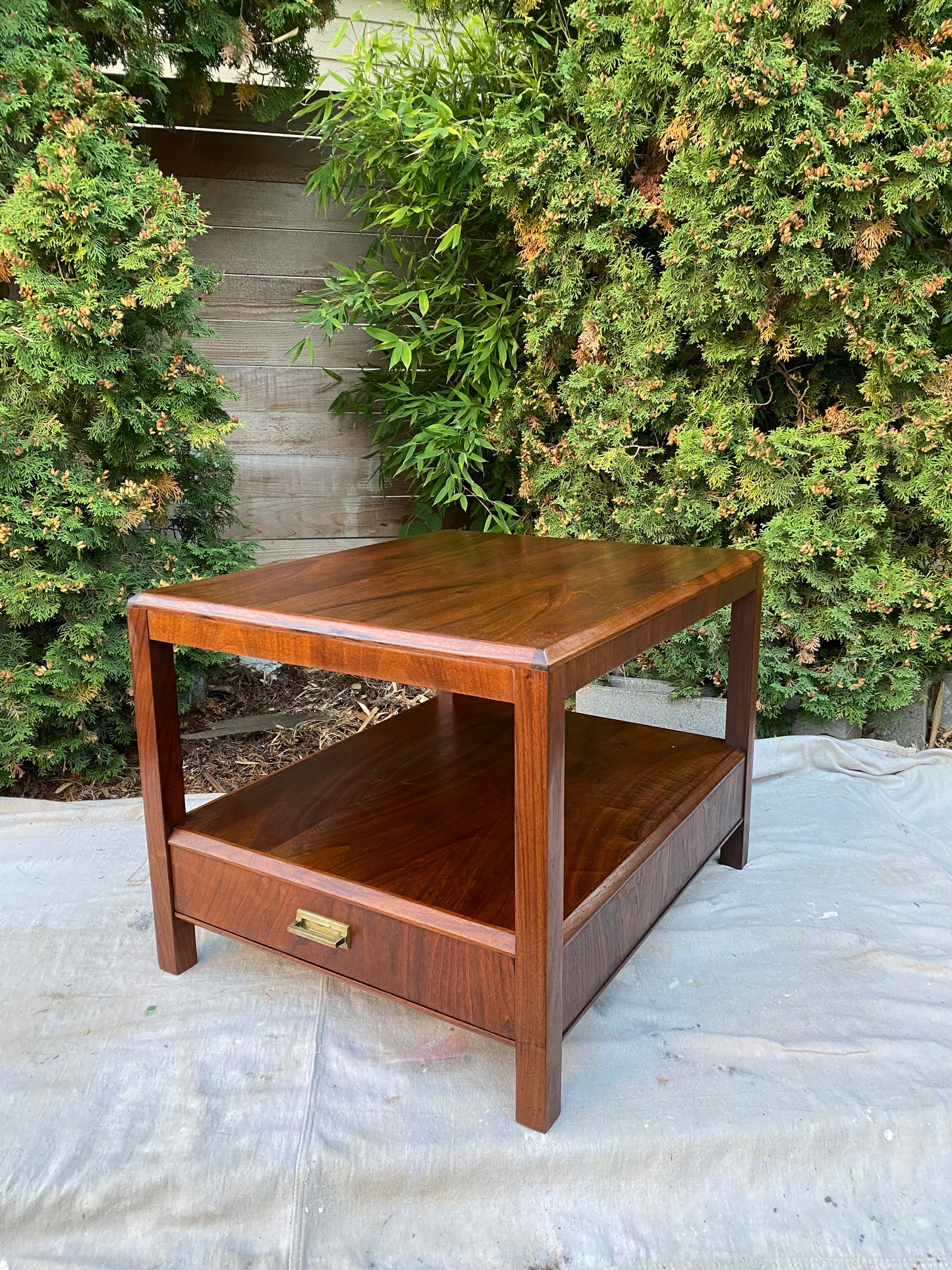 Jack Cartwright Founders Furniture Night Stand End Table Single Drawer Mid-Century