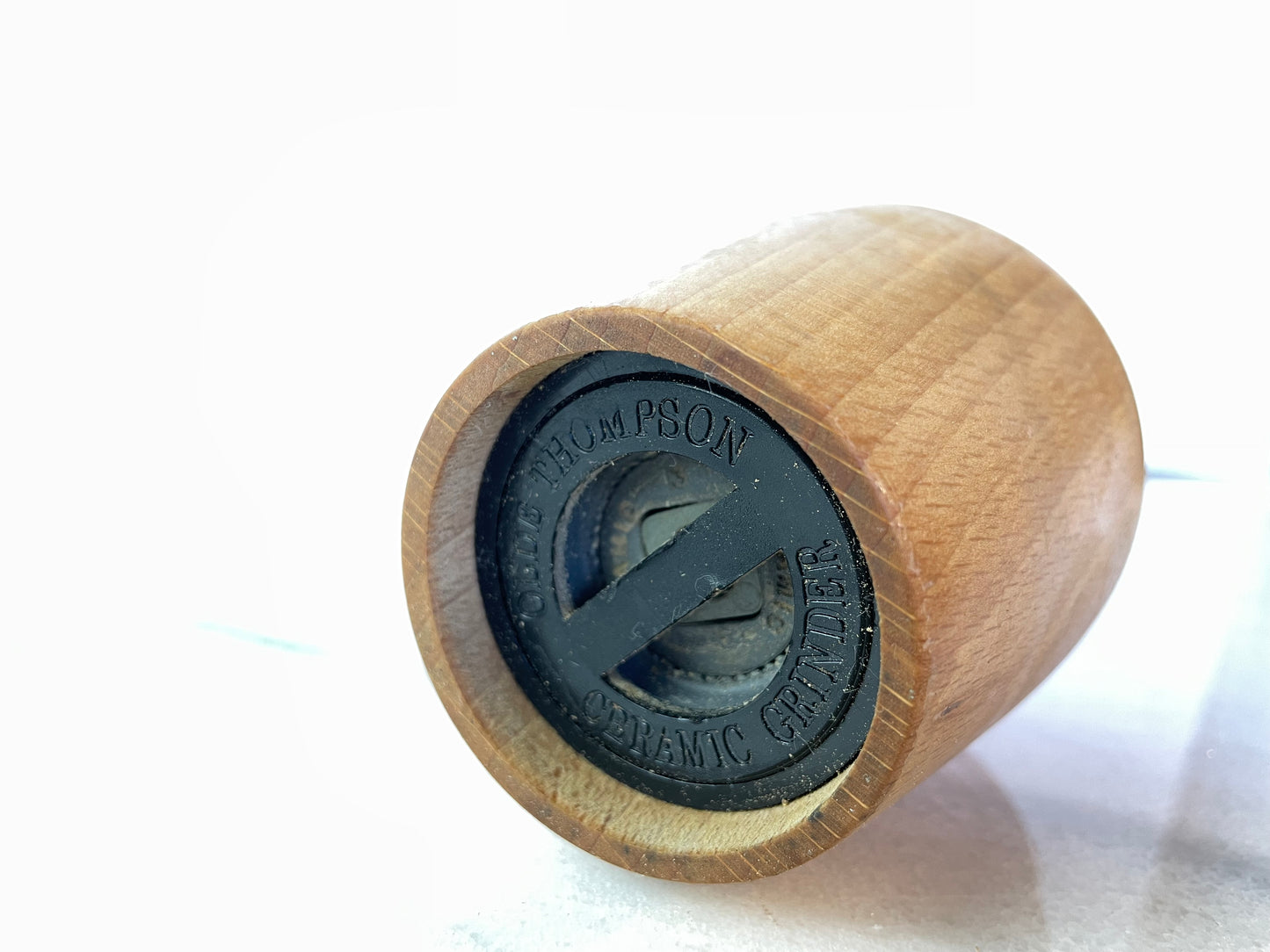 Vintage Light Wood Pepper Grinder