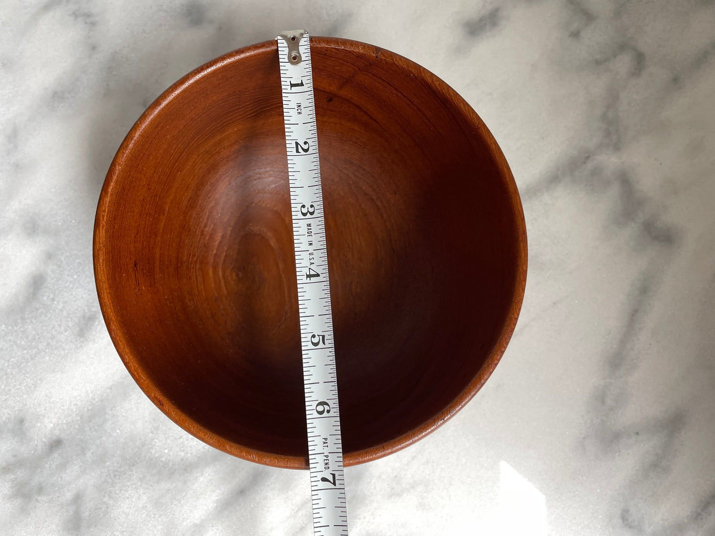 Mid-Century Modern Solid Teak Bowl, Made in Norway