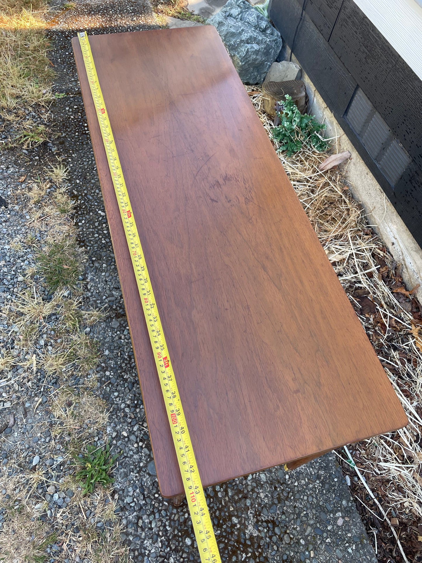 Mid 20th Century Mid-Century Walnut Storage Bench