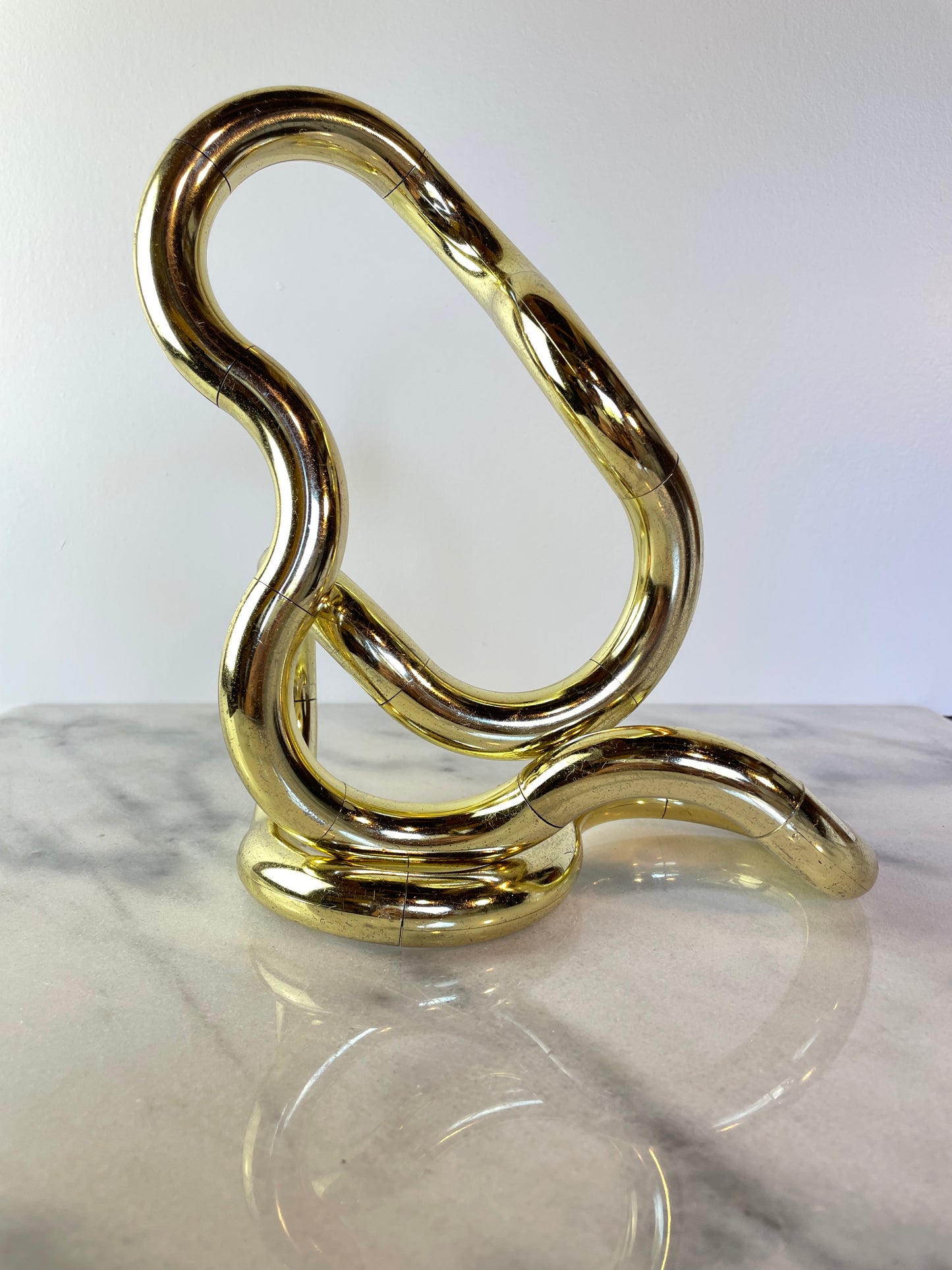 Richard Zawitz Brass Tangle Sculpture