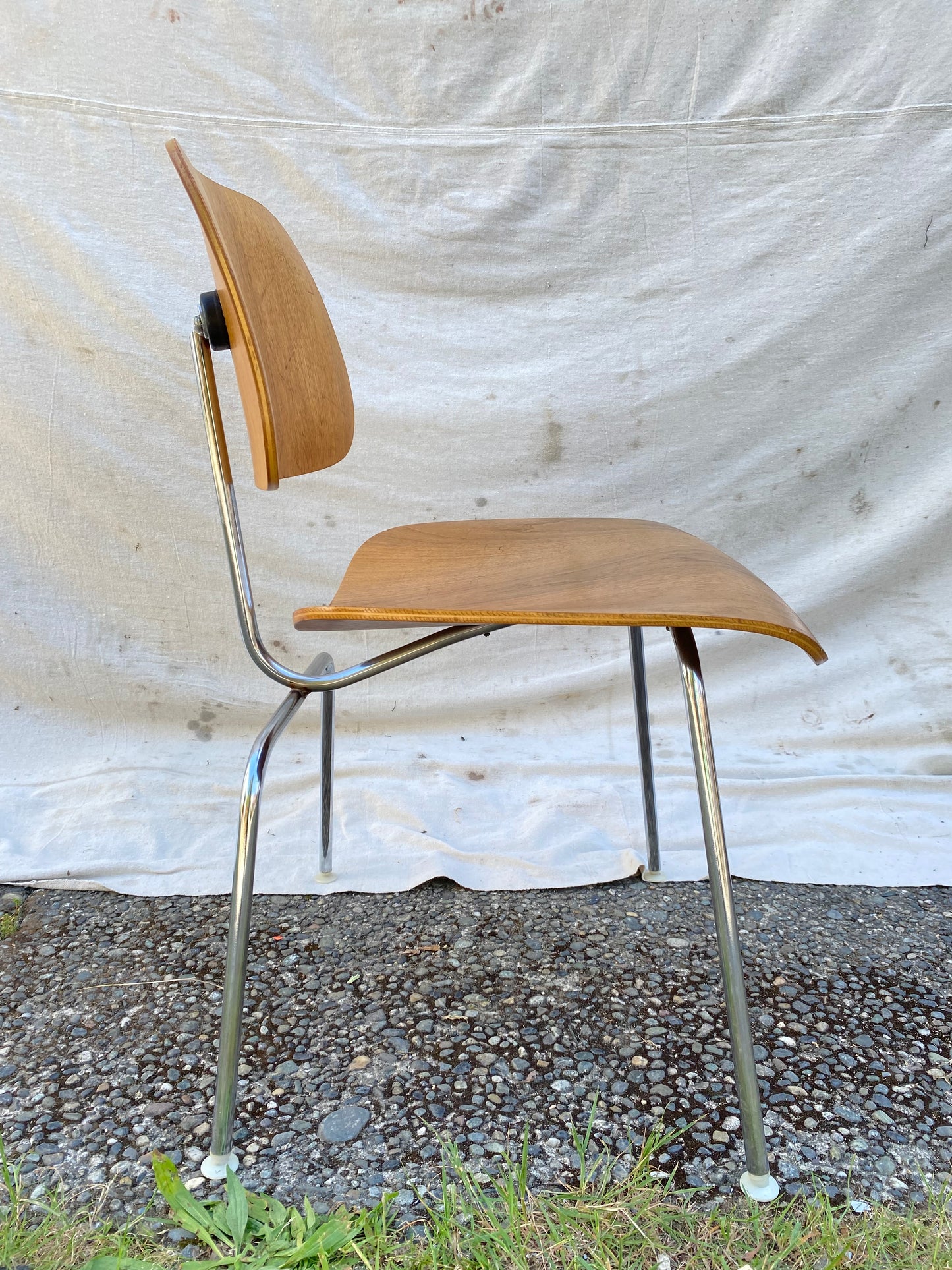 Charles & Ray Eames for Herman Miller DCM Dining Chair, 1950s–1960s, Molded Birch Plywood