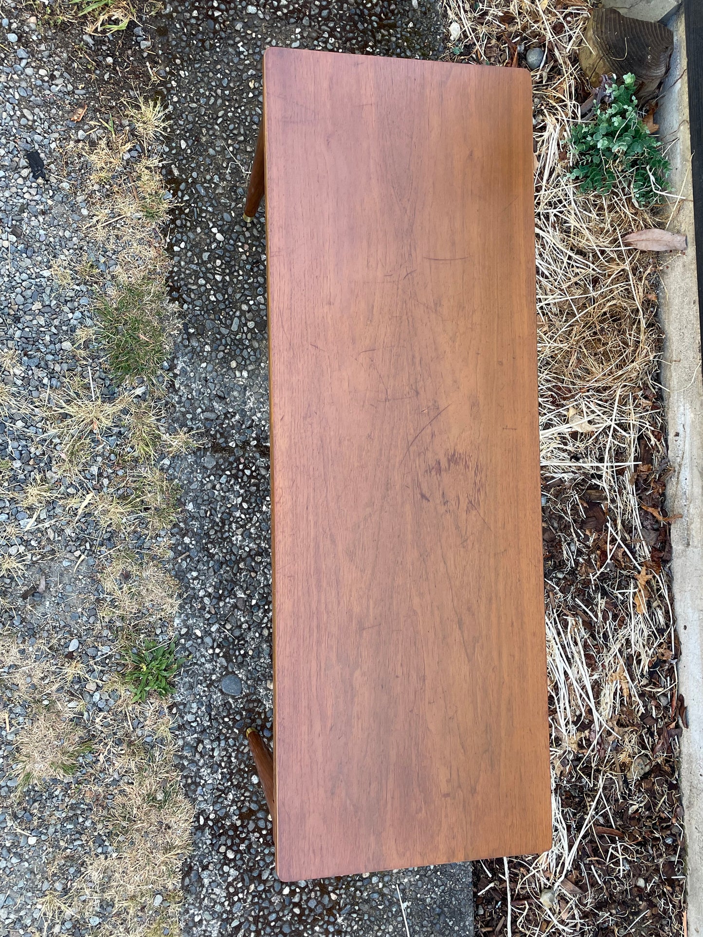 Mid 20th Century Mid-Century Walnut Storage Bench