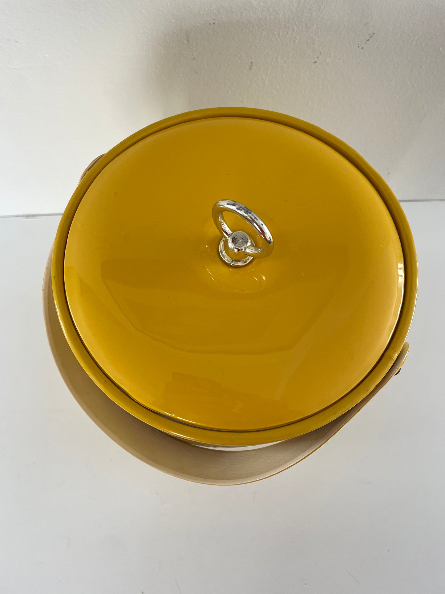 Georges Briard Mid-Century Yellow Ice Bucket