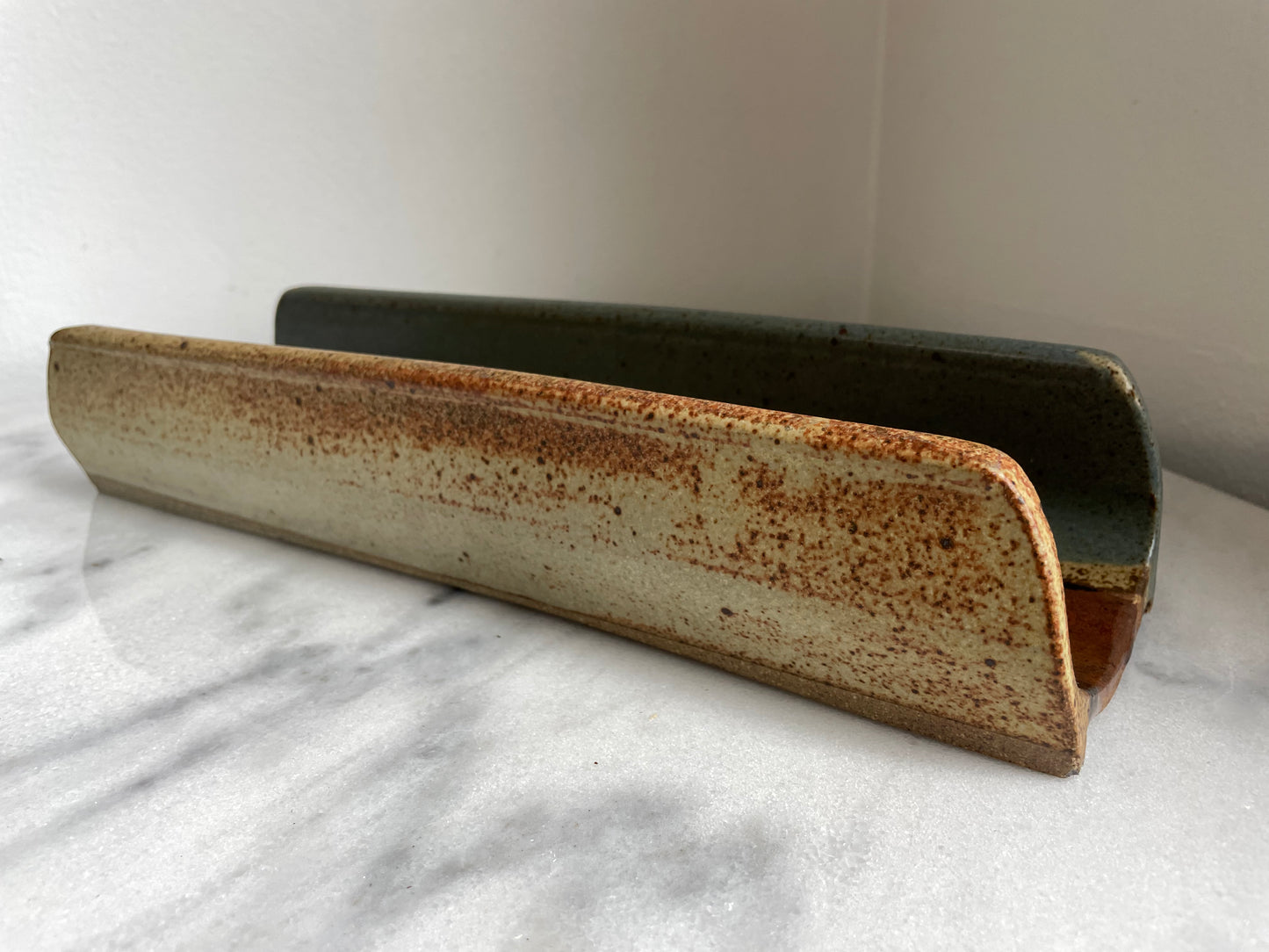 Mid 20th Century Studio Ceramic Baguette Bread Form