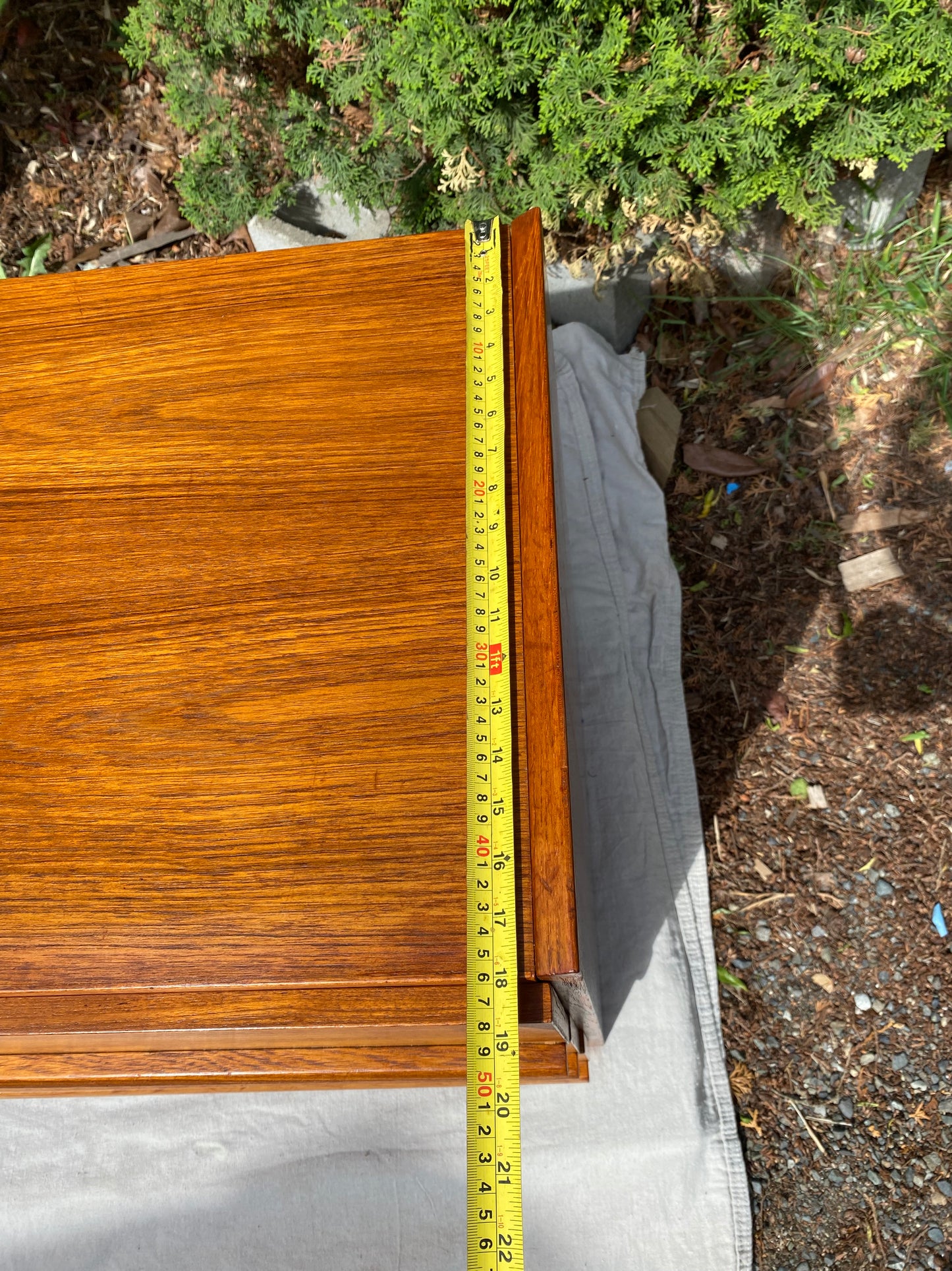 Mid-Century Modern Danish Teak 6-Drawer Dresser / Credenza