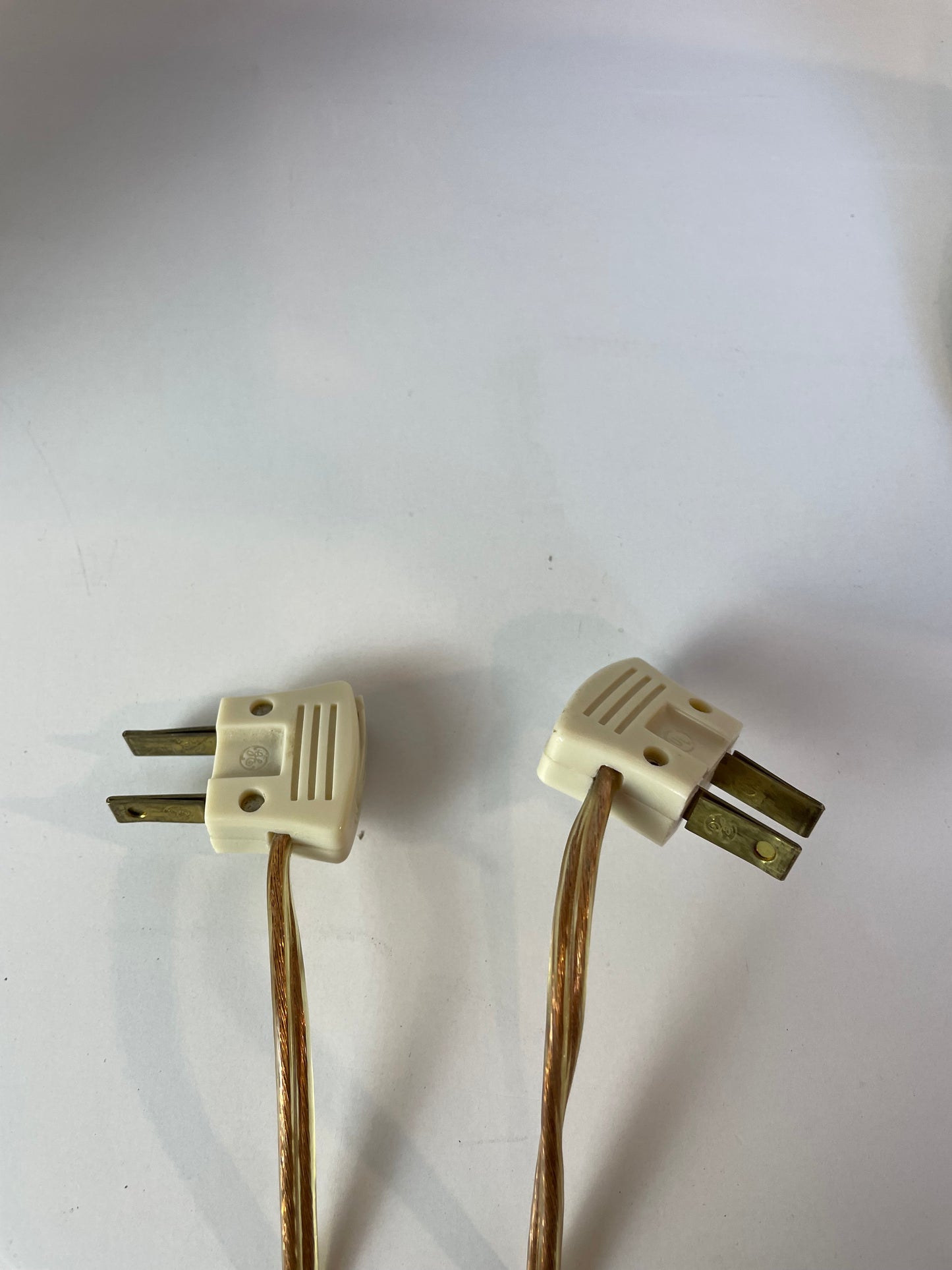 Mid 20th Century Hollywood Regency White Porcelain Cherub Lamps - A Pair