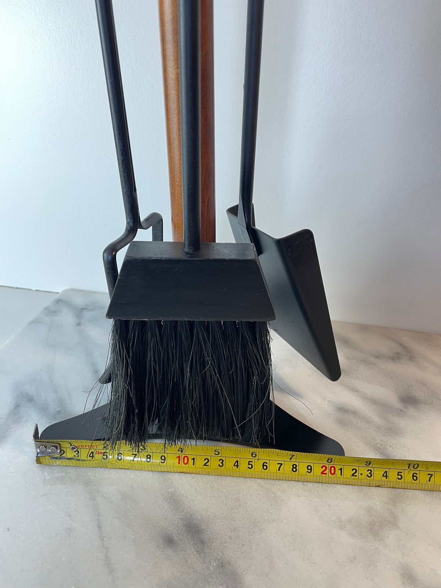 1960s Vintage Seymour Manufacturing Company Mid Century Modern Fireplace Tool Set