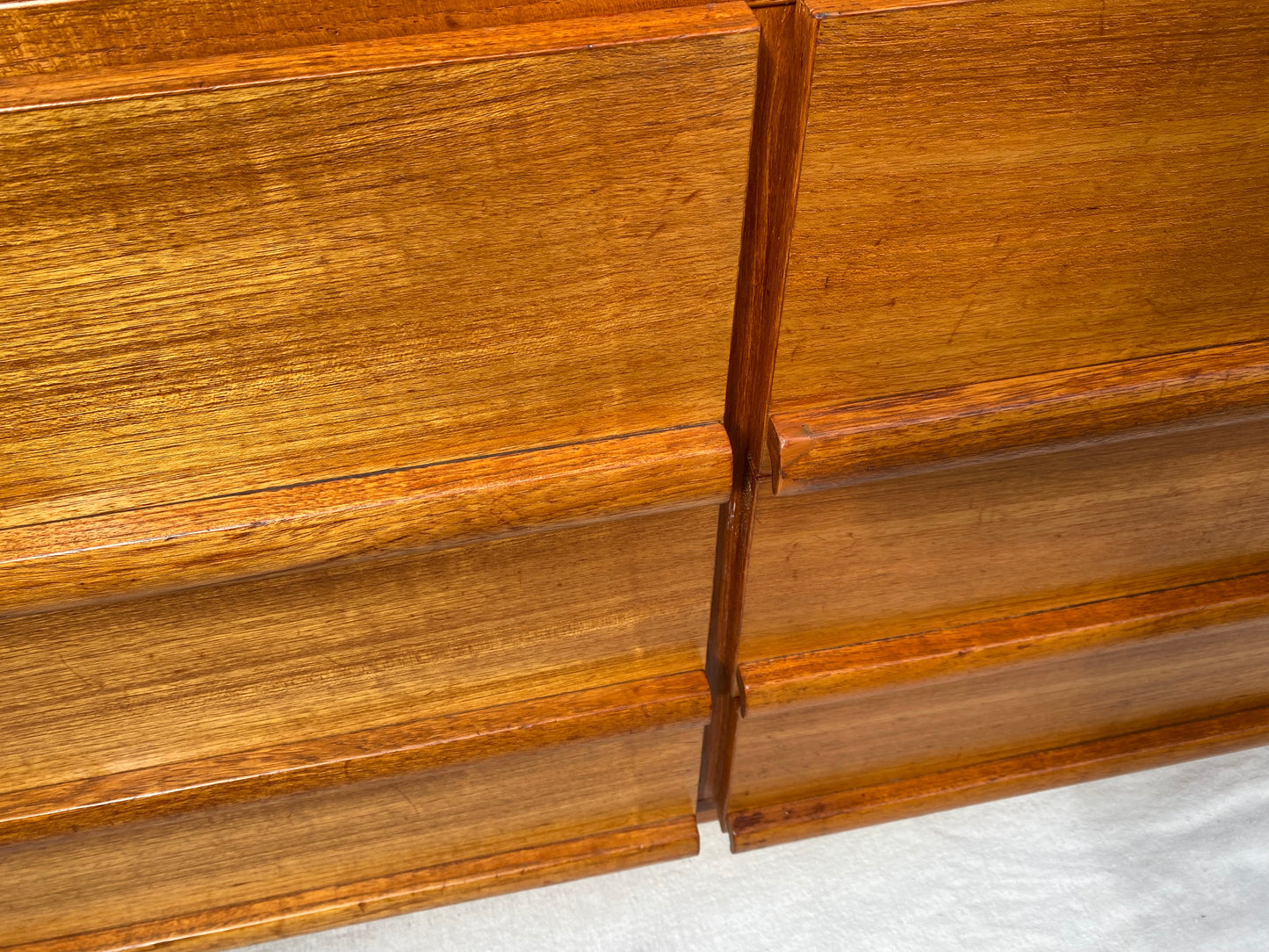 Mid-Century Modern Danish Teak 6-Drawer Dresser / Credenza