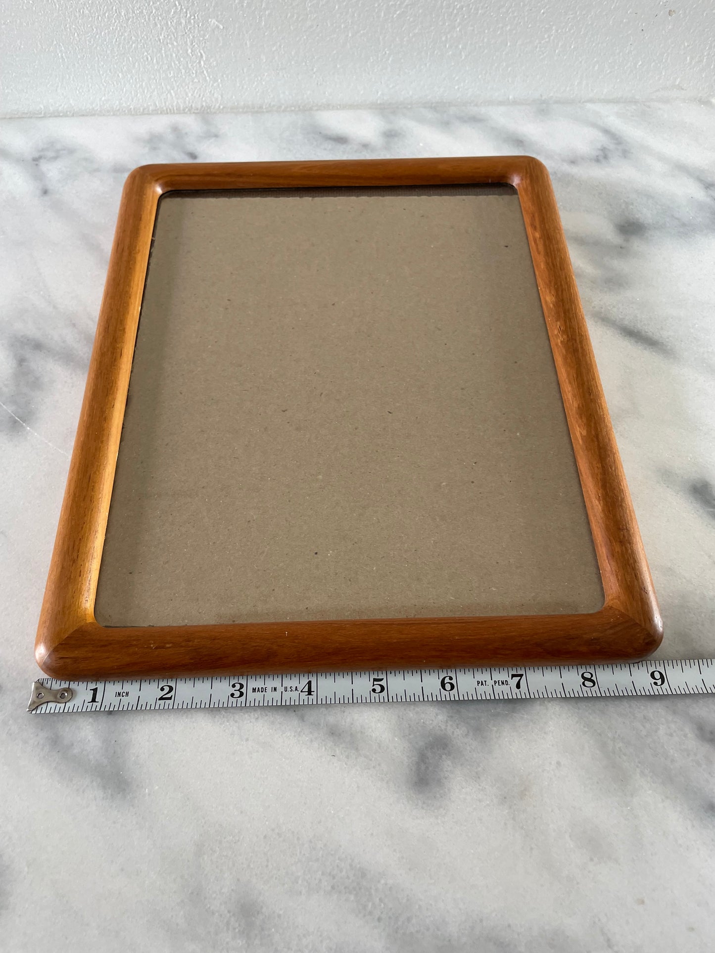 Vintage Danish Modern Style Teak Wood Picture Frame