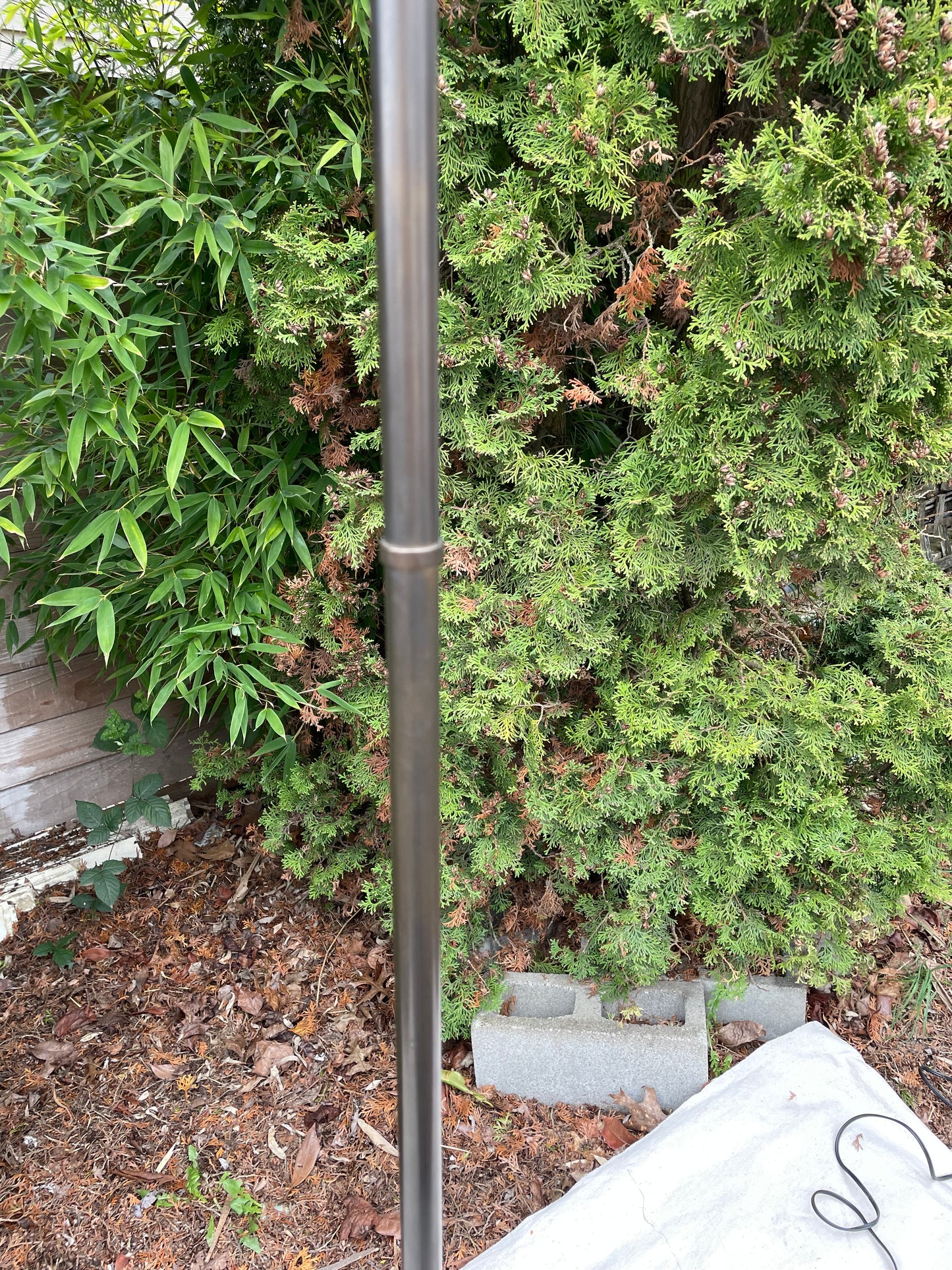 1980s Italian Postmodern Floor Lamp With Opaline Glass Shade — Minimalist Modern Torchère