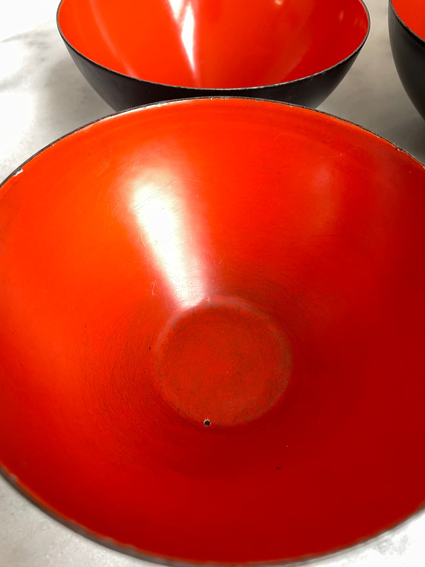 Krenit Bowls by Herbert Krenchel, Made in Denmark, 1950s - Set of 4