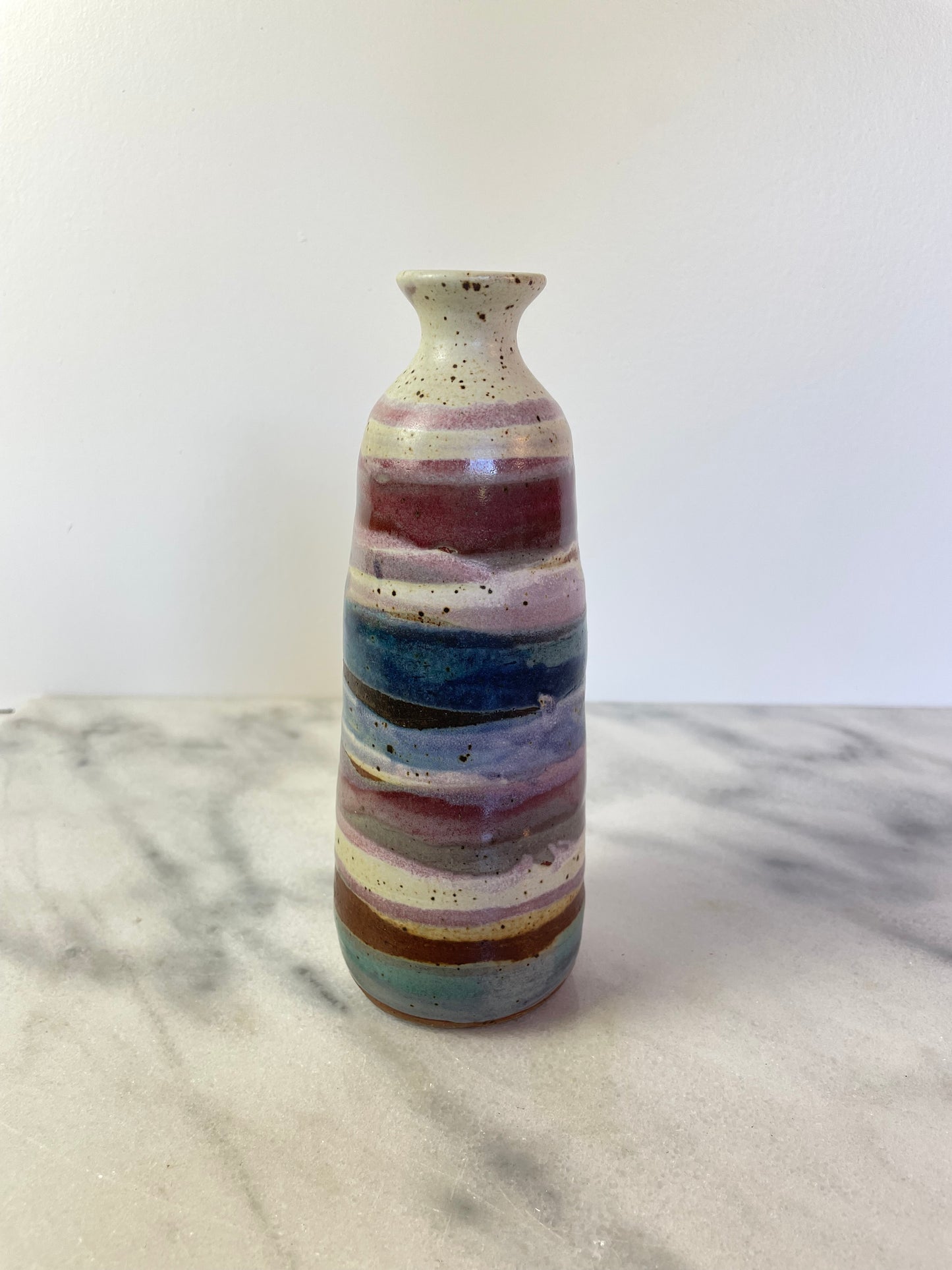 Vintage Studio Ceramic Bottle Form Olive Oil Cruet