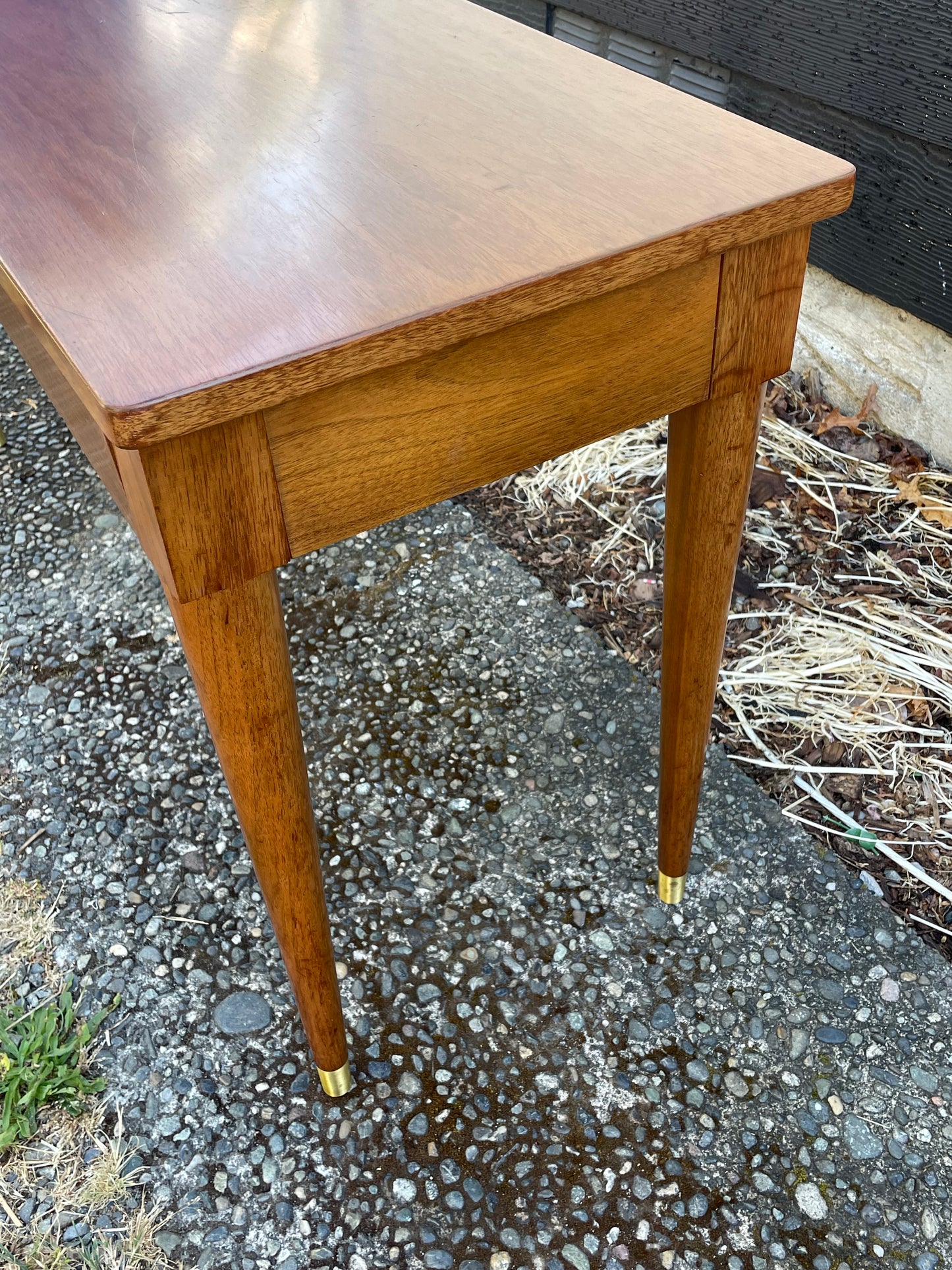 Mid 20th Century Mid-Century Walnut Storage Bench