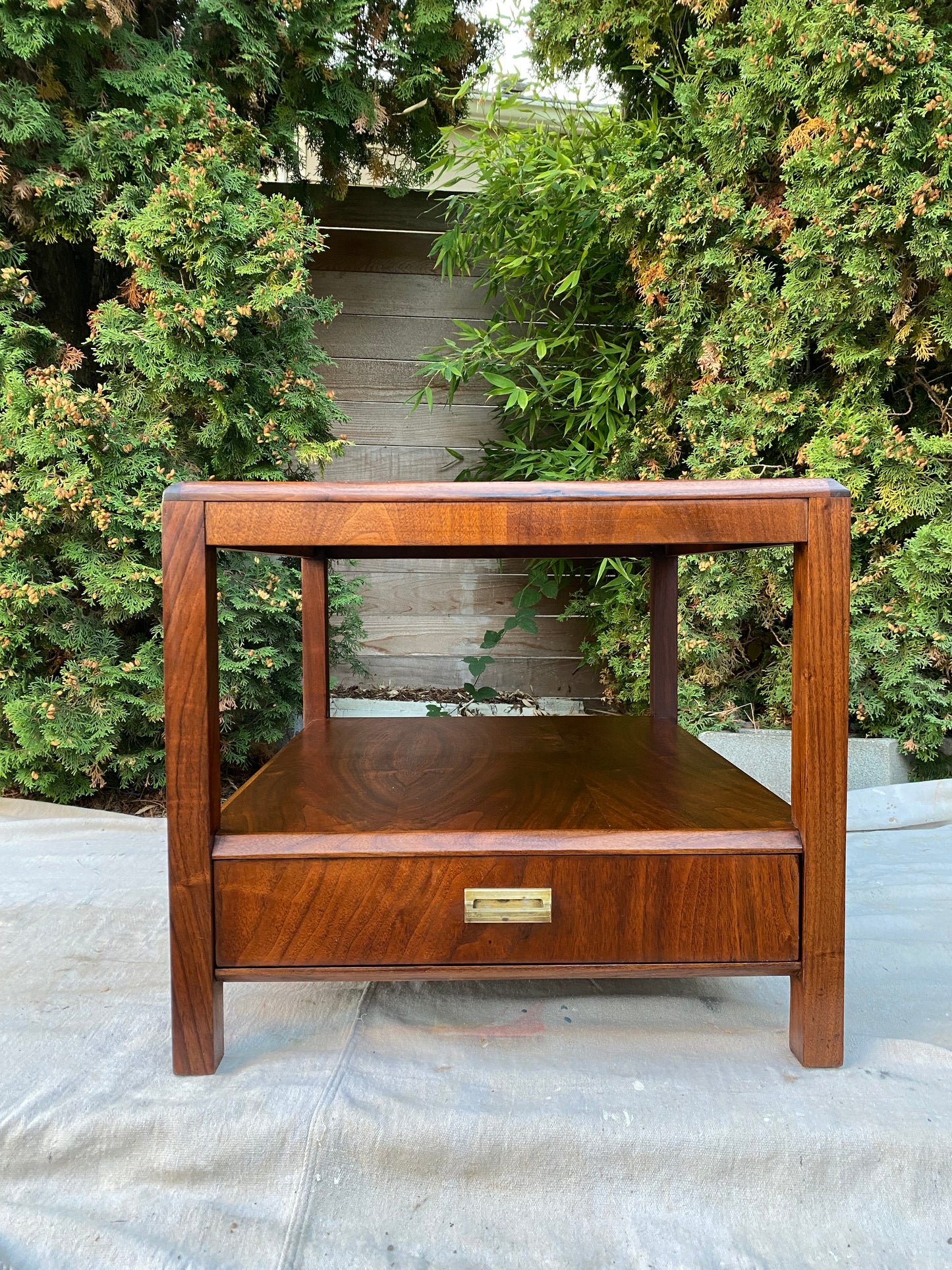 Jack Cartwright Founders Furniture Night Stand End Table Single Drawer Mid-Century