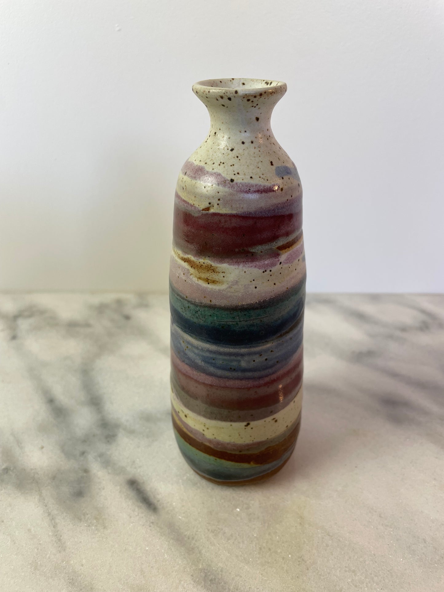 Vintage Studio Ceramic Bottle Form Olive Oil Cruet