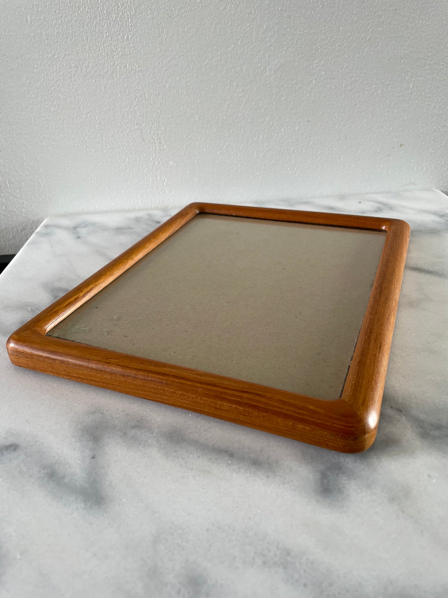 Vintage Danish Modern Style Teak Wood Picture Frame