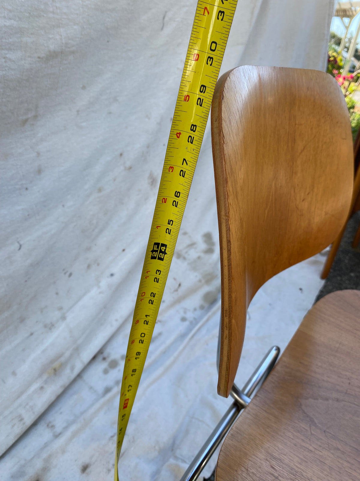 Charles & Ray Eames for Herman Miller DCM Dining Chair, 1950s–1960s, Molded Birch Plywood