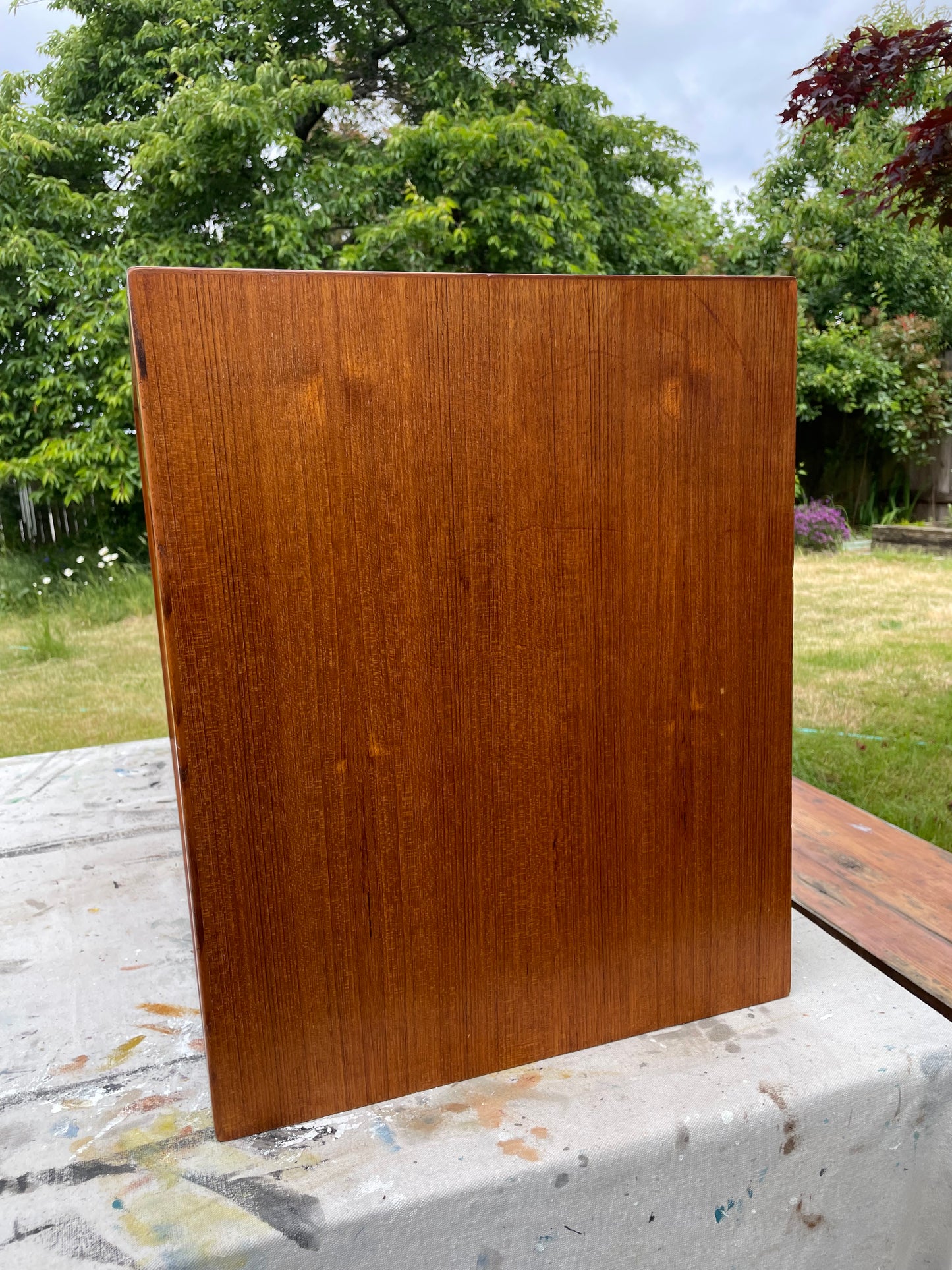 Mid-Century Danish Modern Teak Wall Unit Cabinet Element
