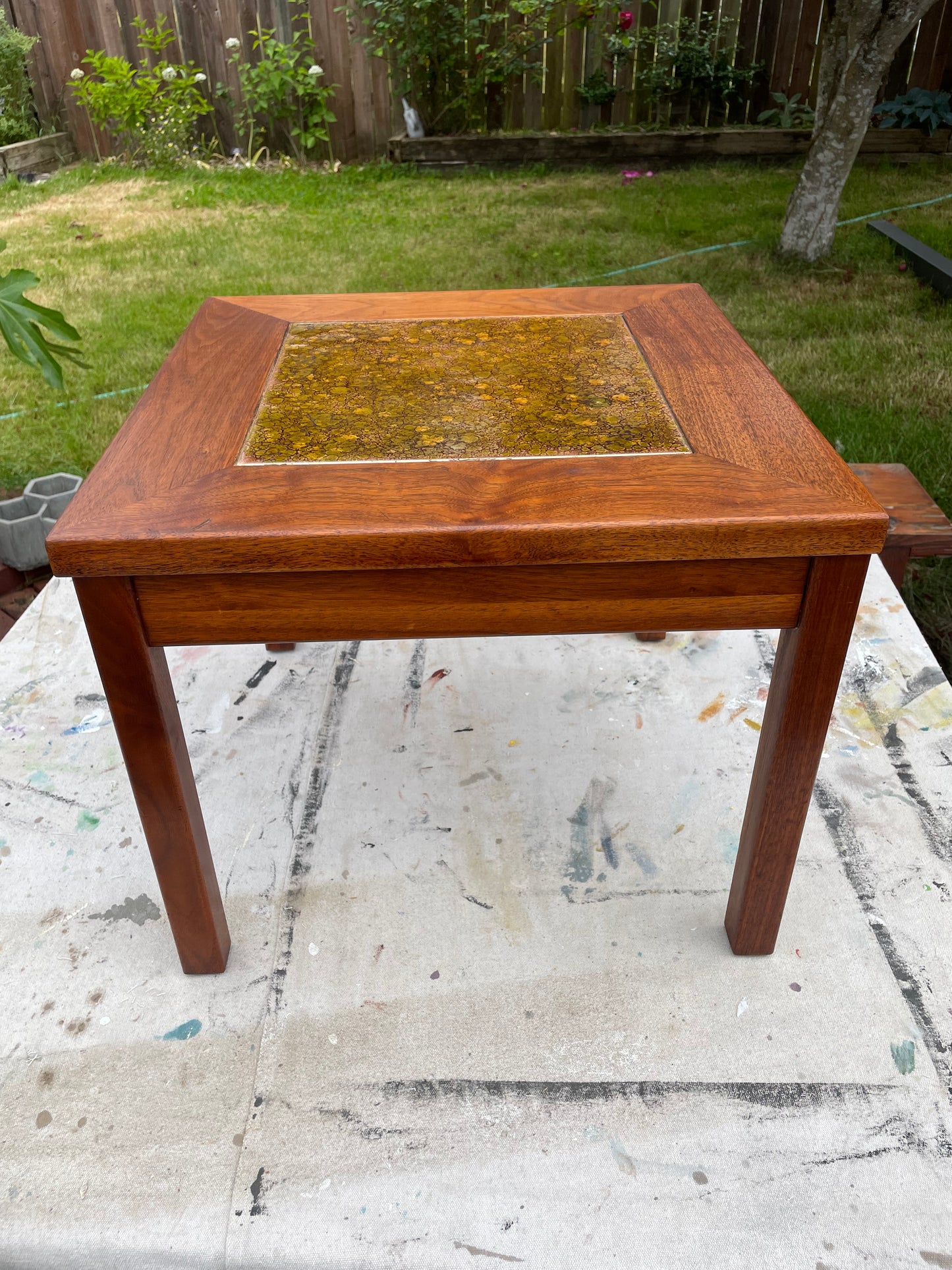 1960s Constellation End Table by John Keal for Brown Saltman