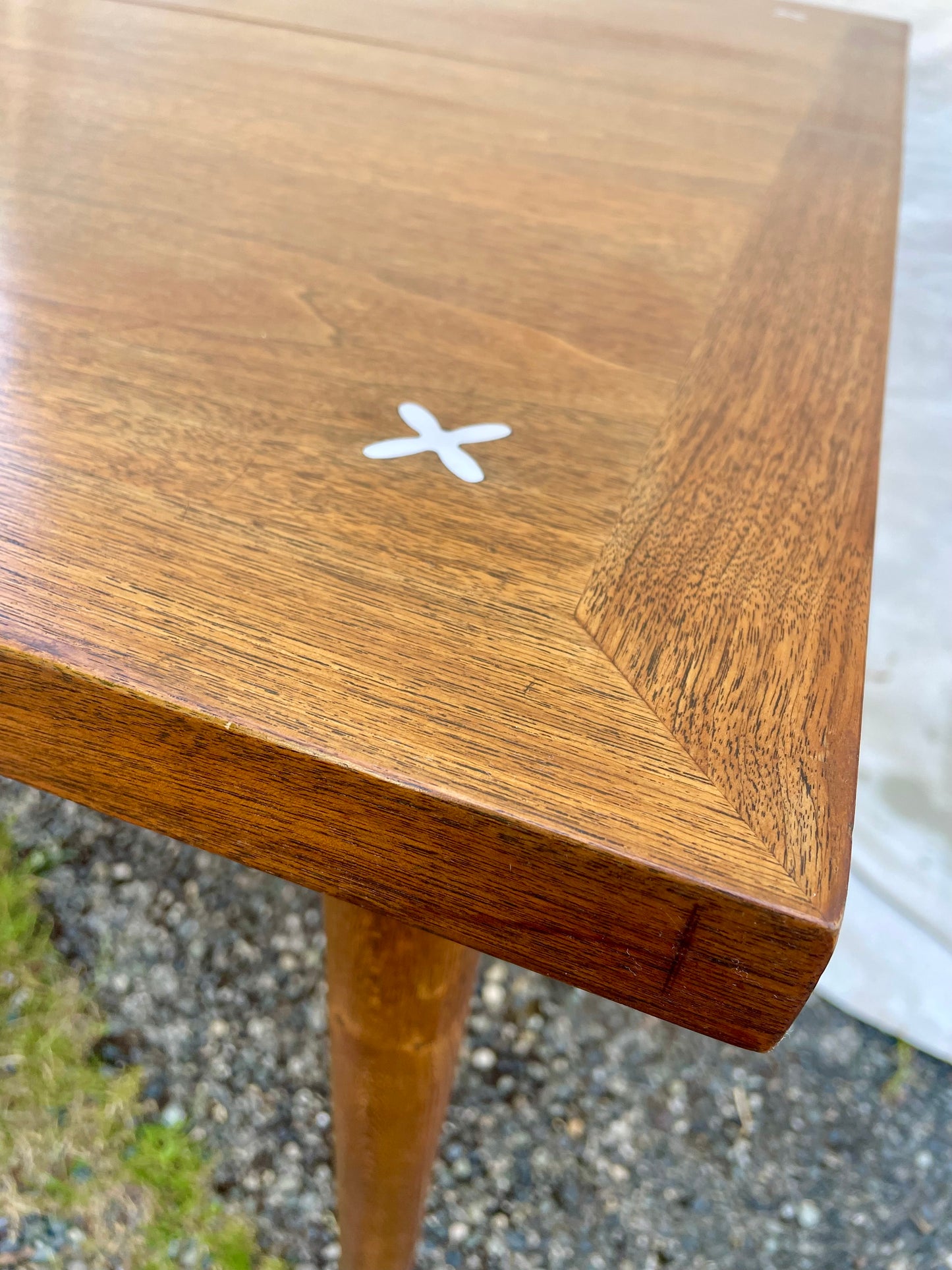 Mid-Century Modern Attributed to Merton Gershun for American of Martinsville Walnut Dining Table