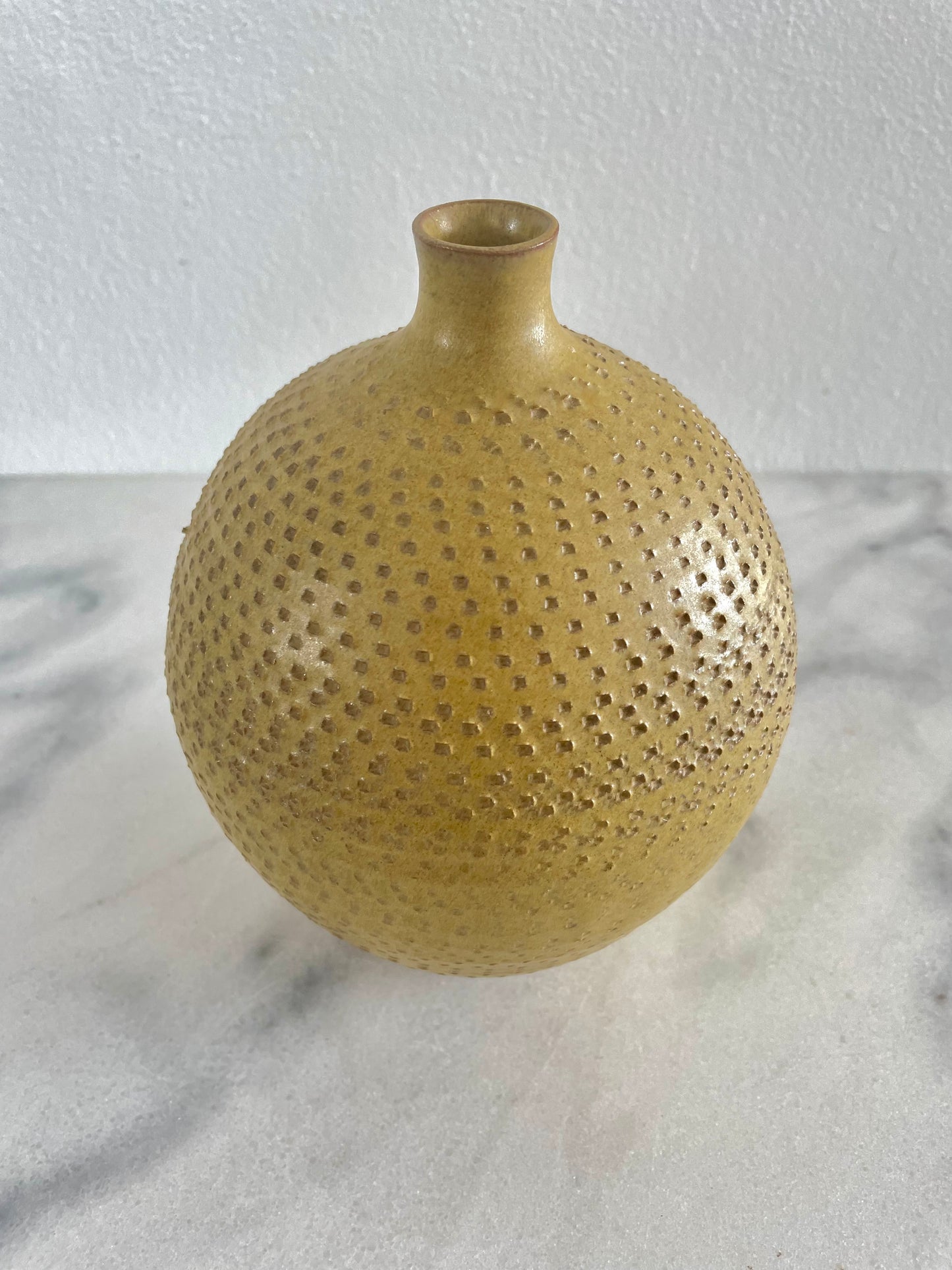 Vintage Otagiri Omc Japan Stoneware Textured Pottery Vase