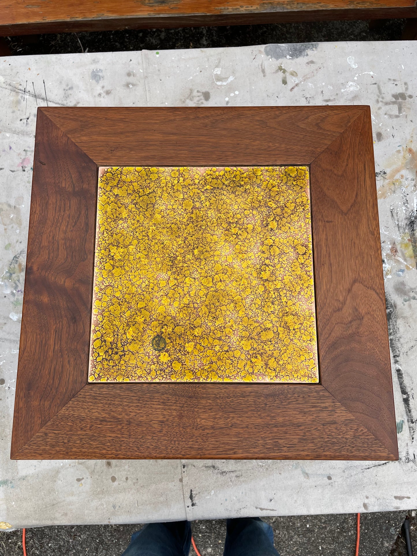 1960s Constellation End Table by John Keal for Brown Saltman